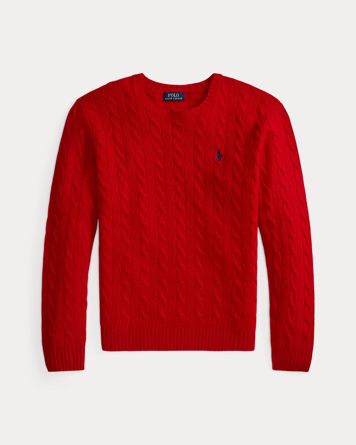 Cable-Knit Wool-Cashmere Sweater