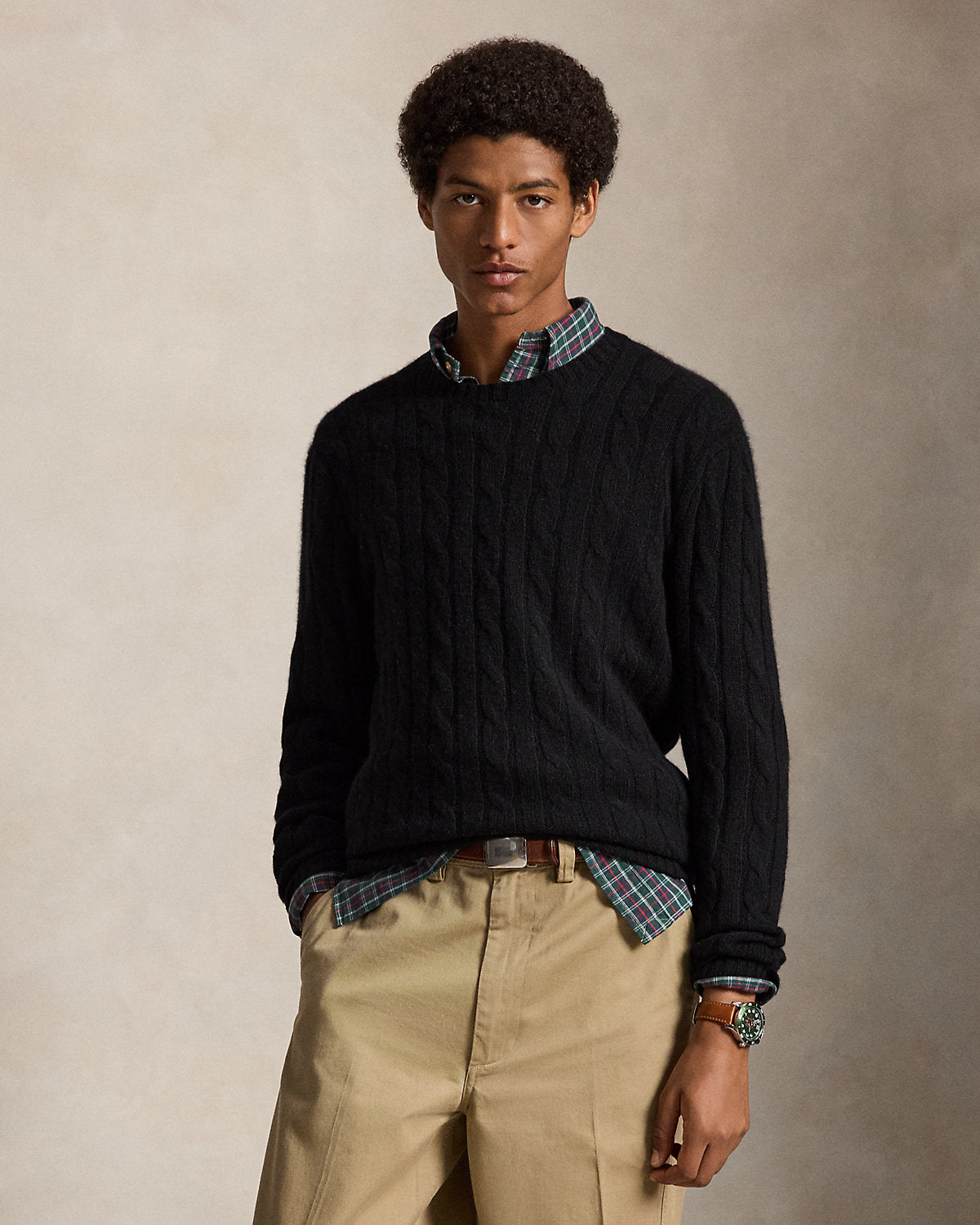 The Iconic Cable-Knit Cashmere Sweater