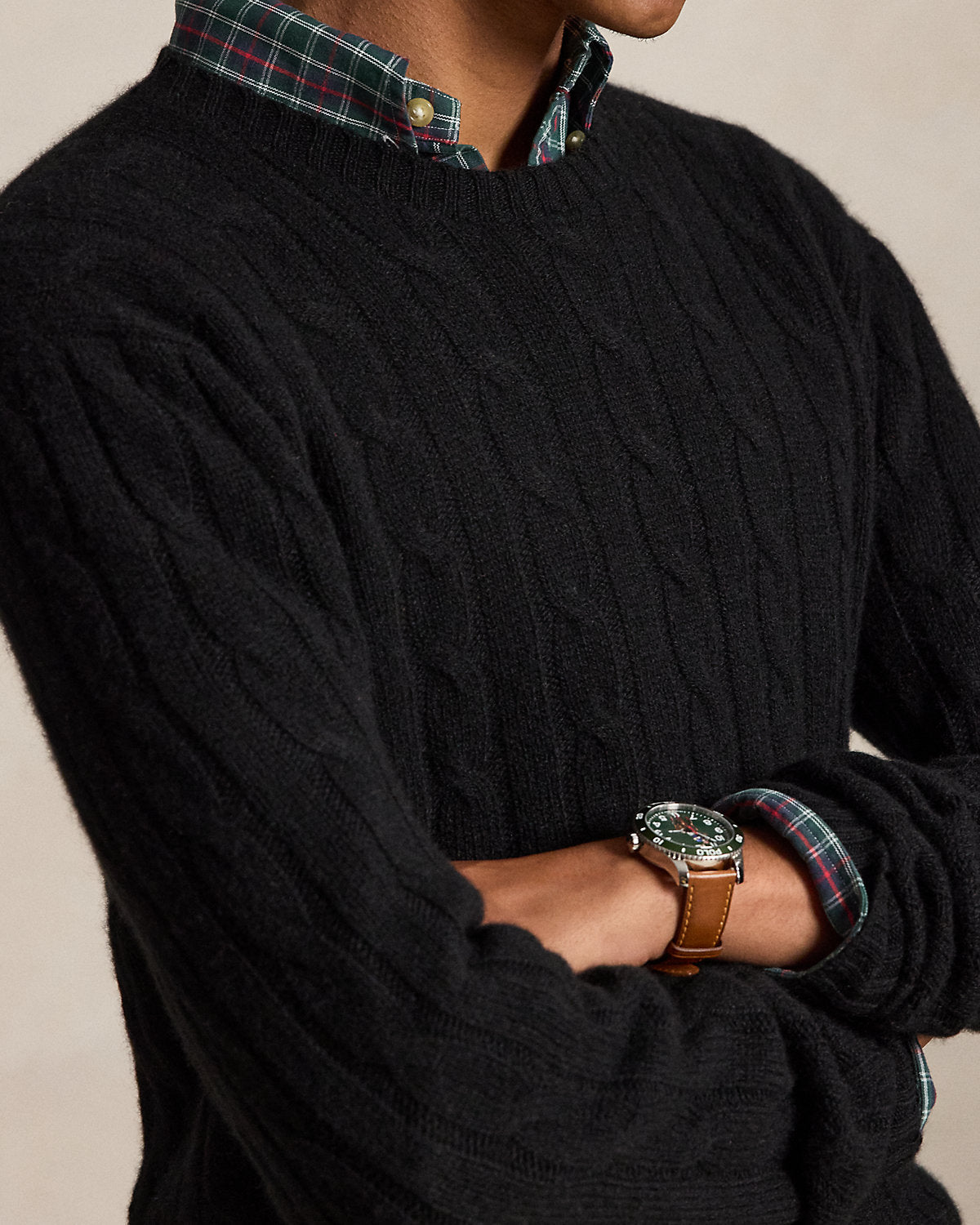 The Iconic Cable-Knit Cashmere Sweater