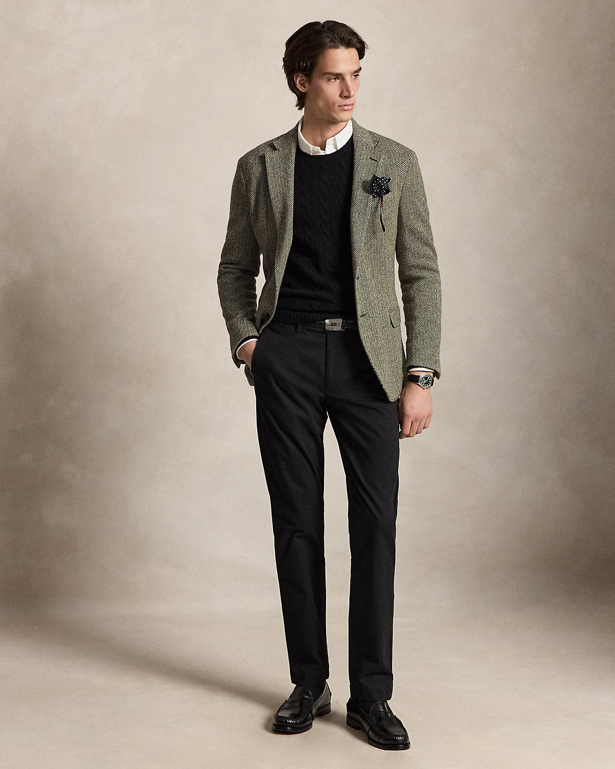 Cable-Knit Wool-Cashmere Sweater