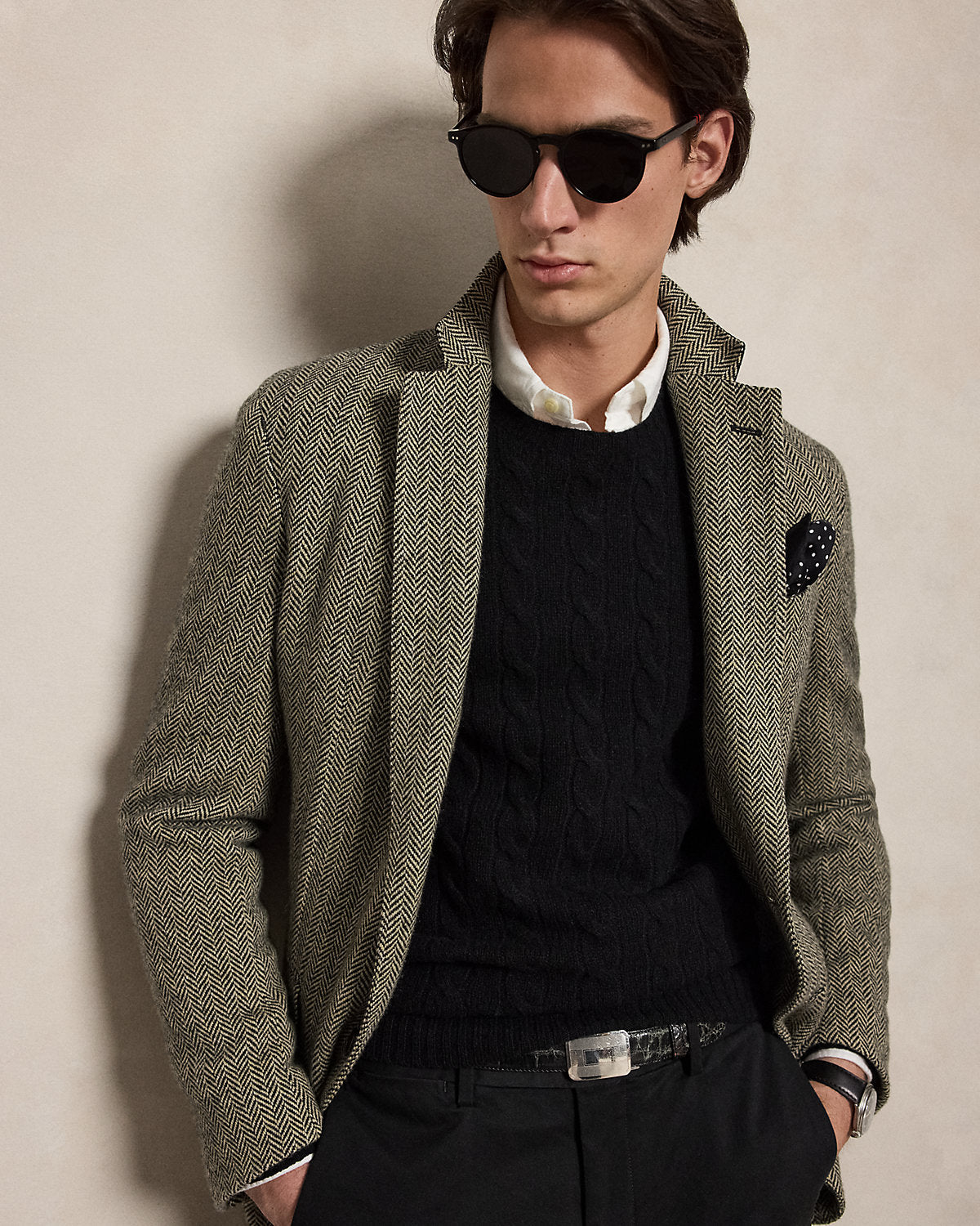 Cable-Knit Wool-Cashmere Sweater
