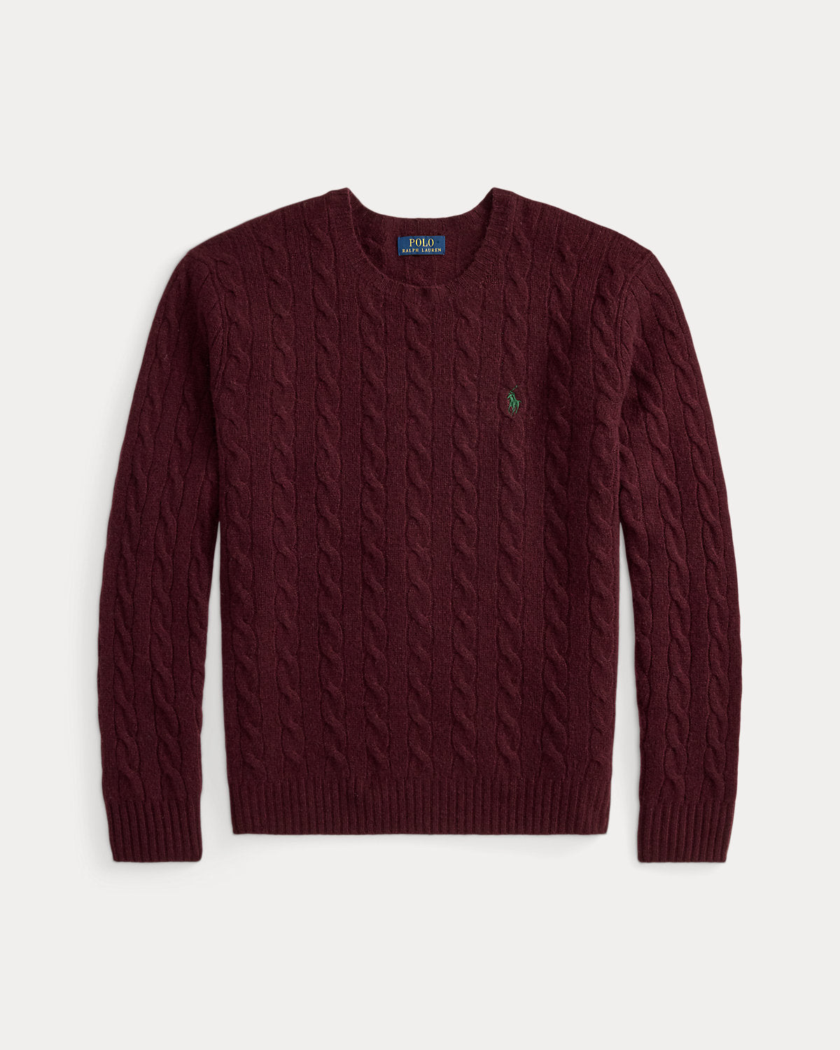 Cable-Knit Wool-Cashmere Sweater