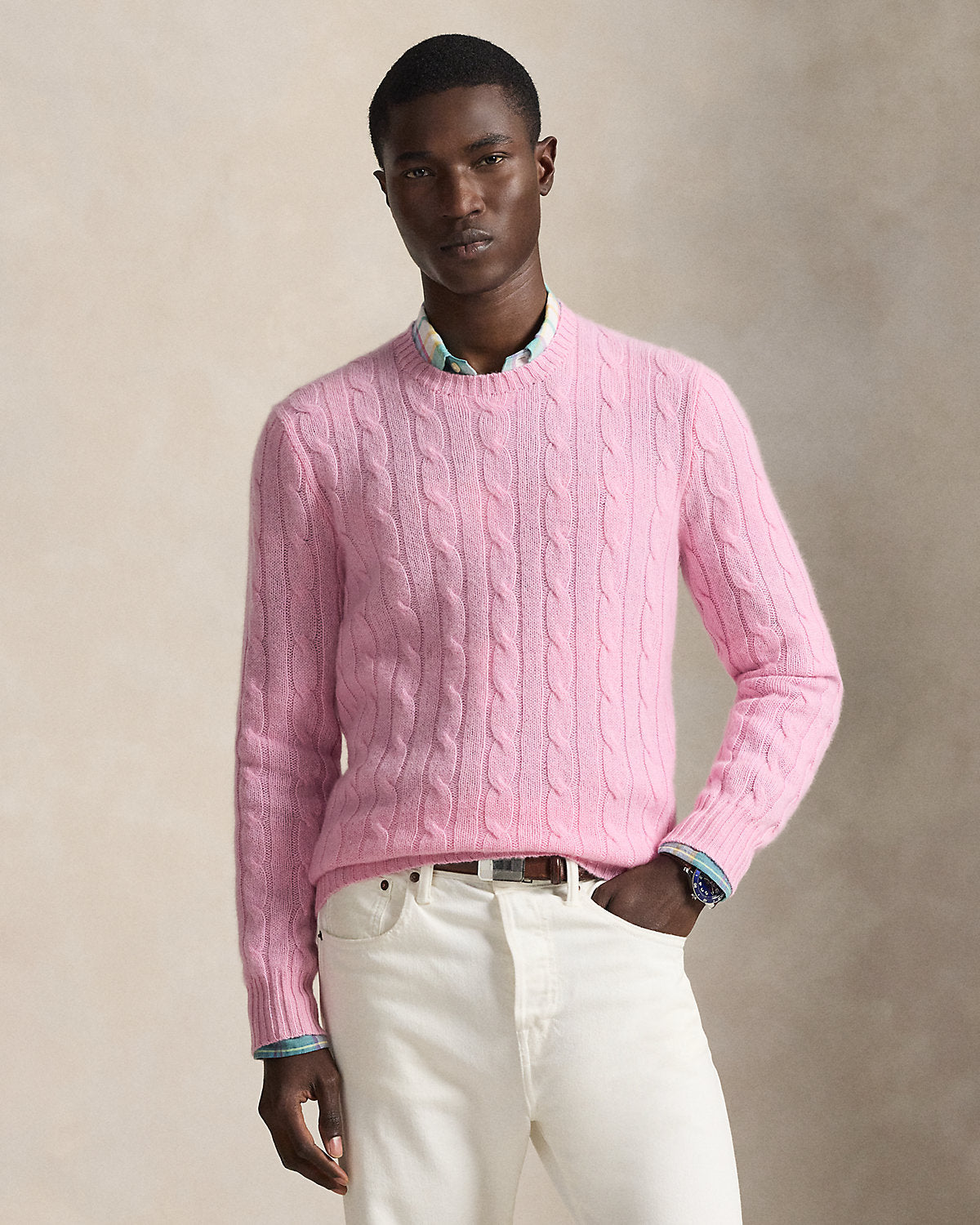 The Iconic Cable-Knit Cashmere Sweater
