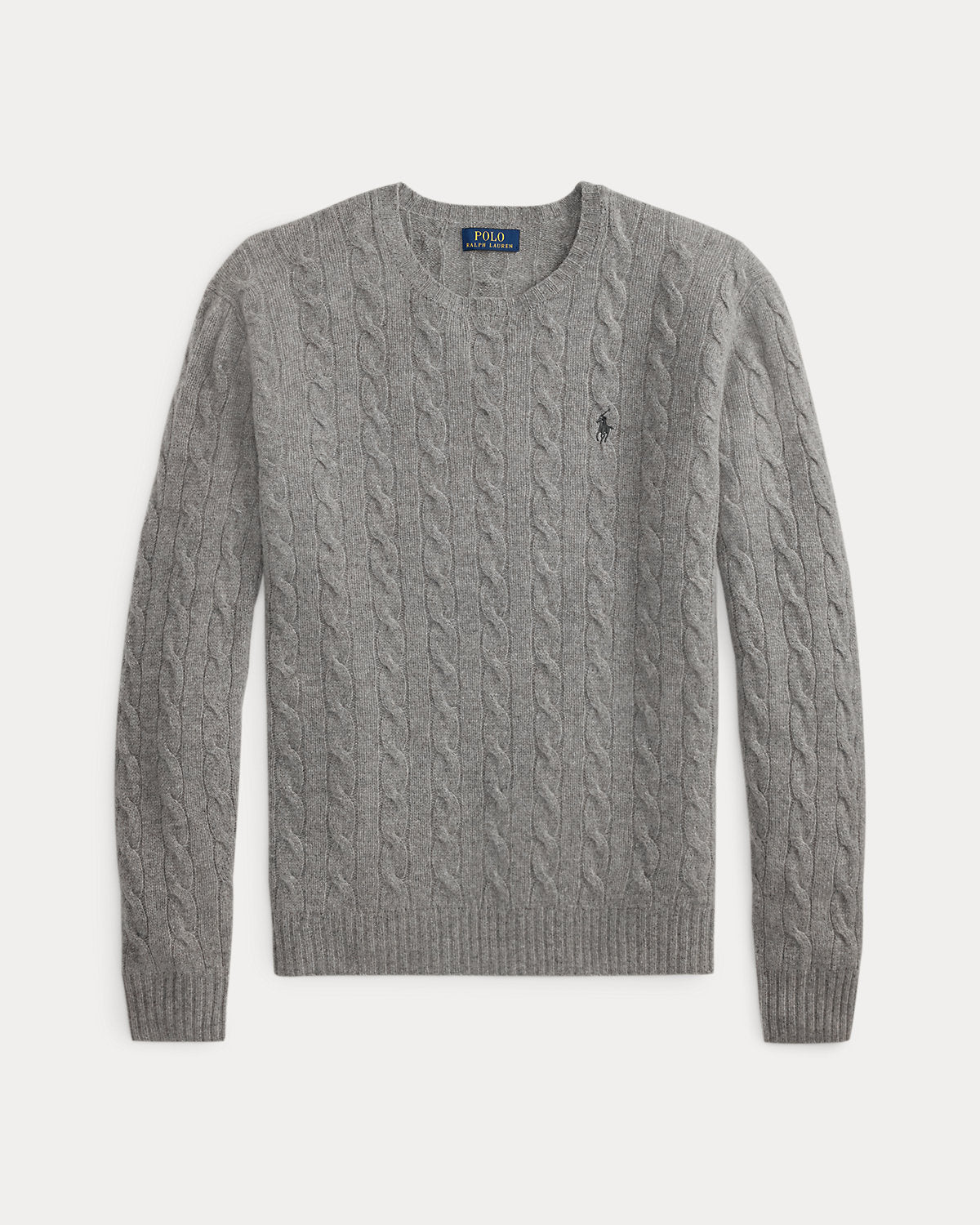 Cable-Knit Wool-Cashmere Sweater