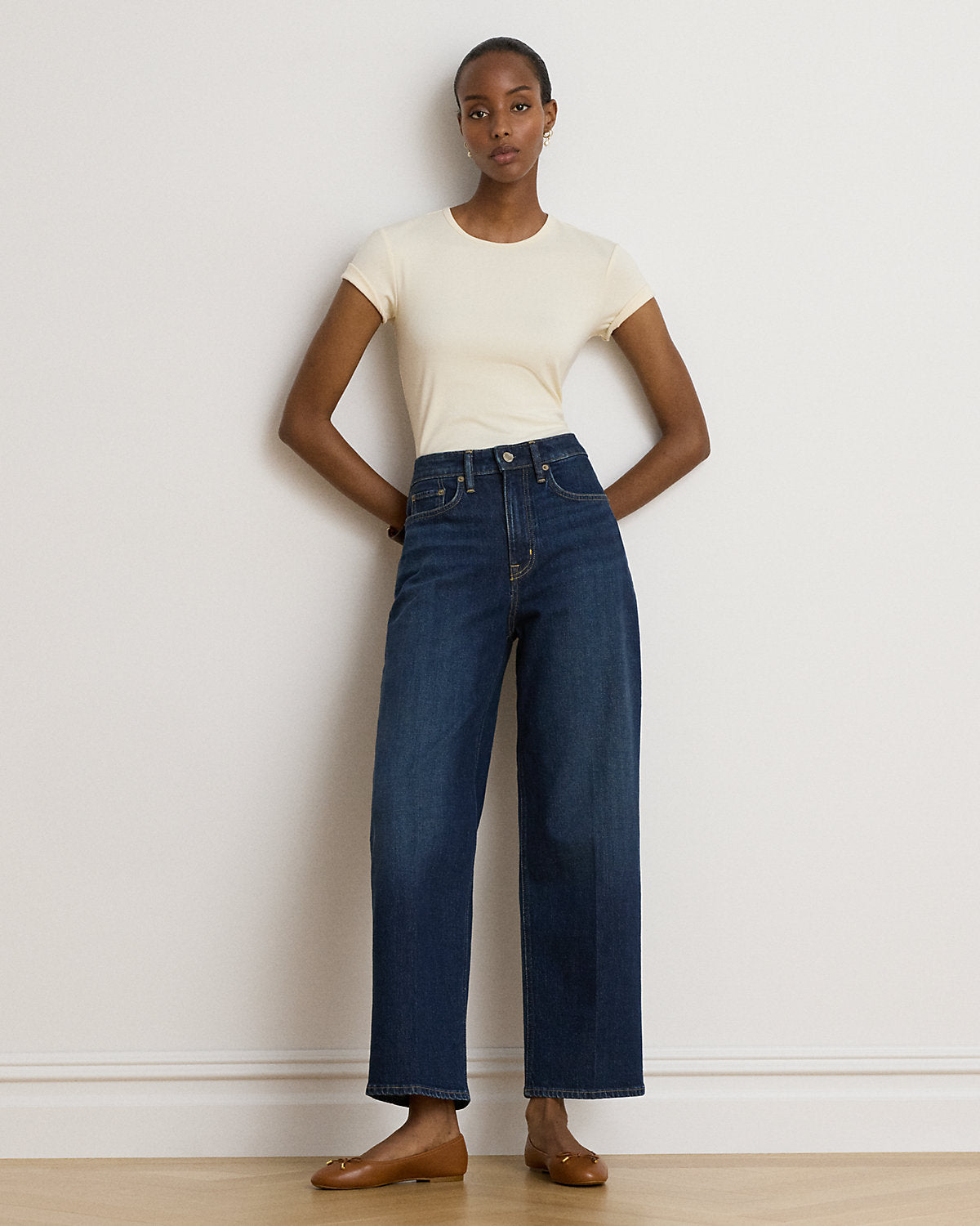 Stretch Cotton Tee