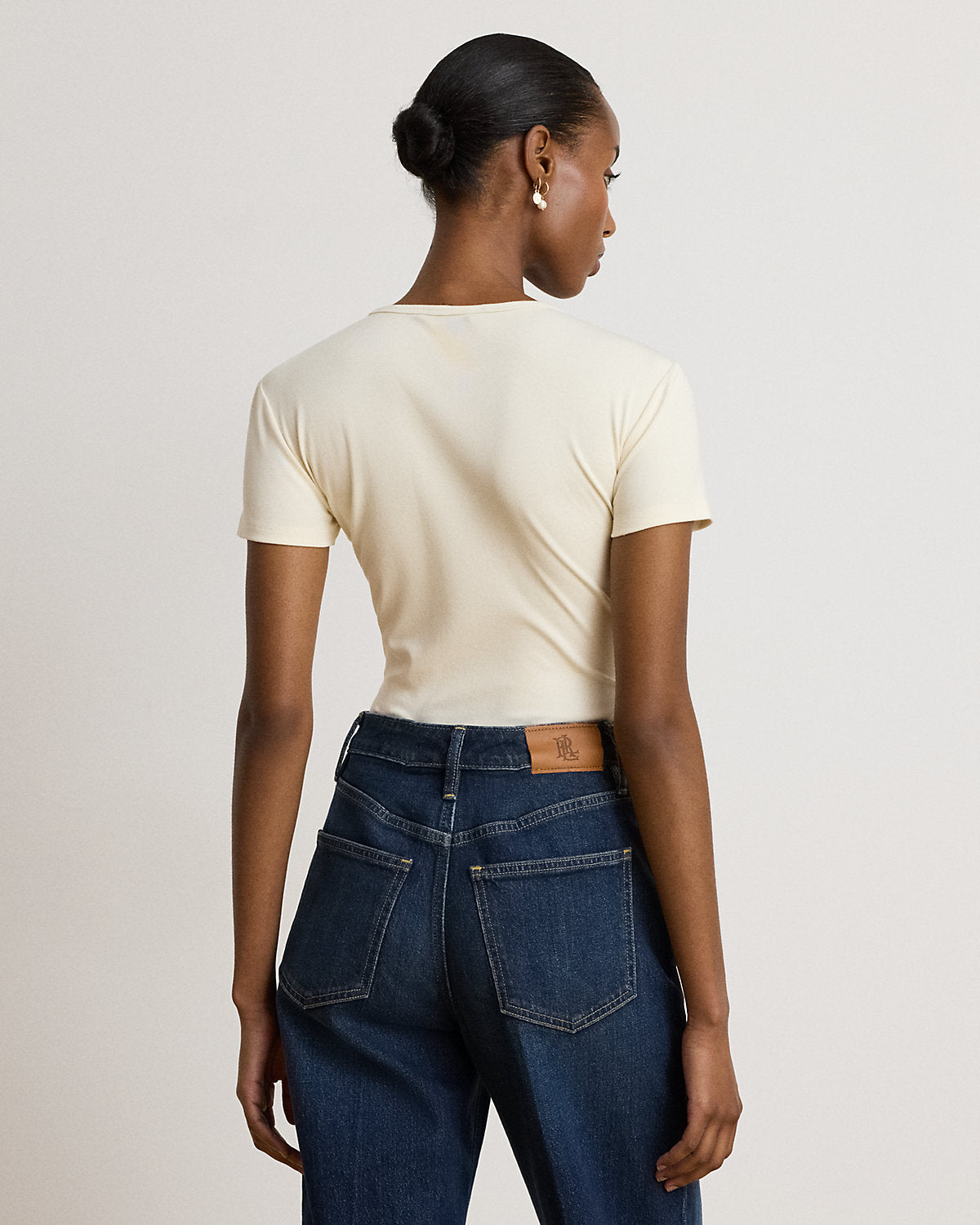 Stretch Cotton Tee