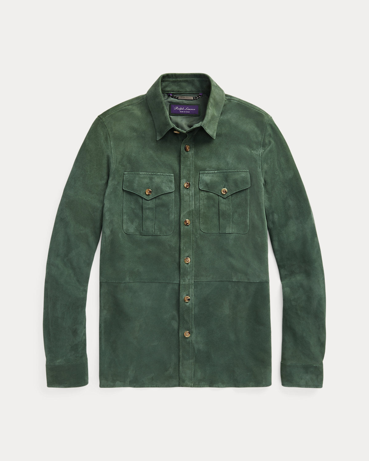 Suede Overshirt