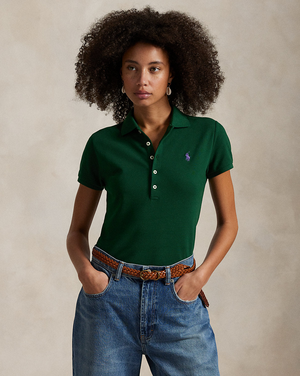 Slim Fit Stretch Polo Shirt