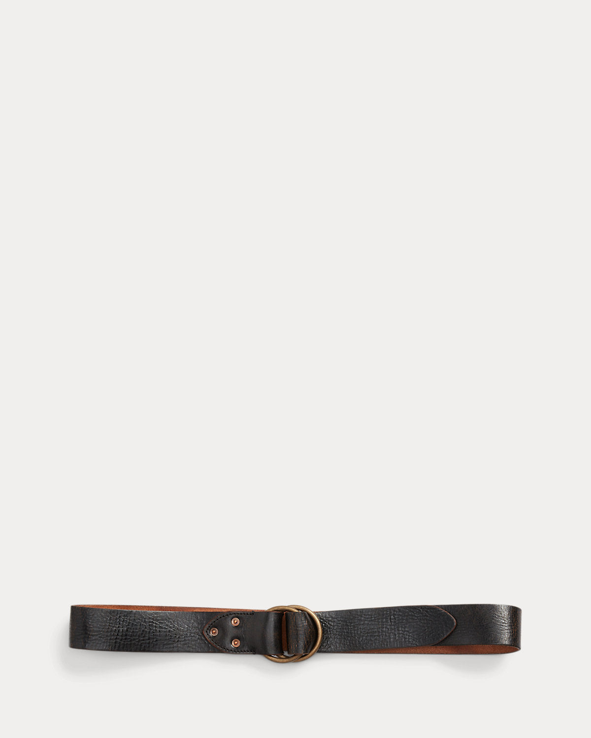 Leather Double¨CO-Ring Belt