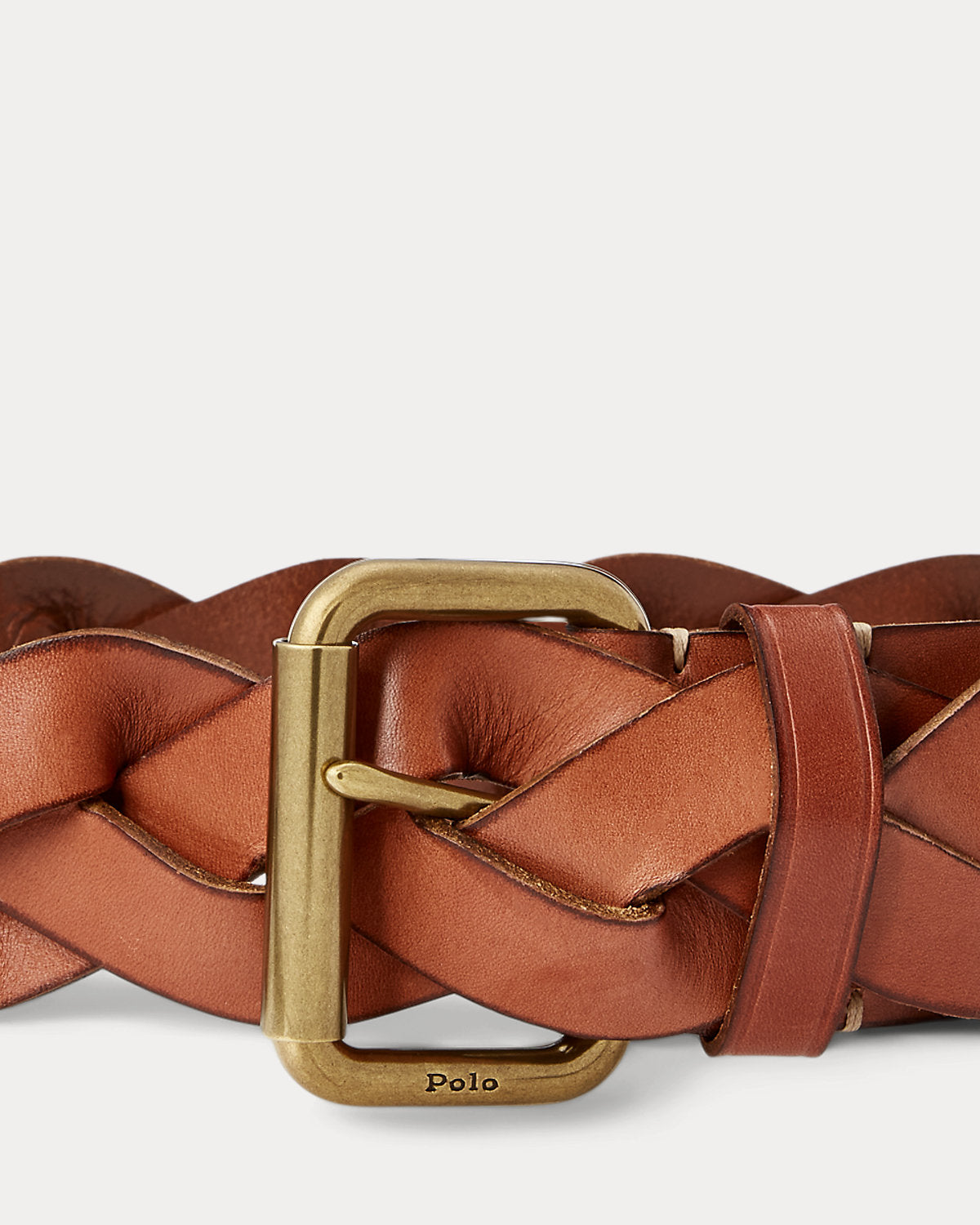 Women's Braided Vachetta Leather Belt