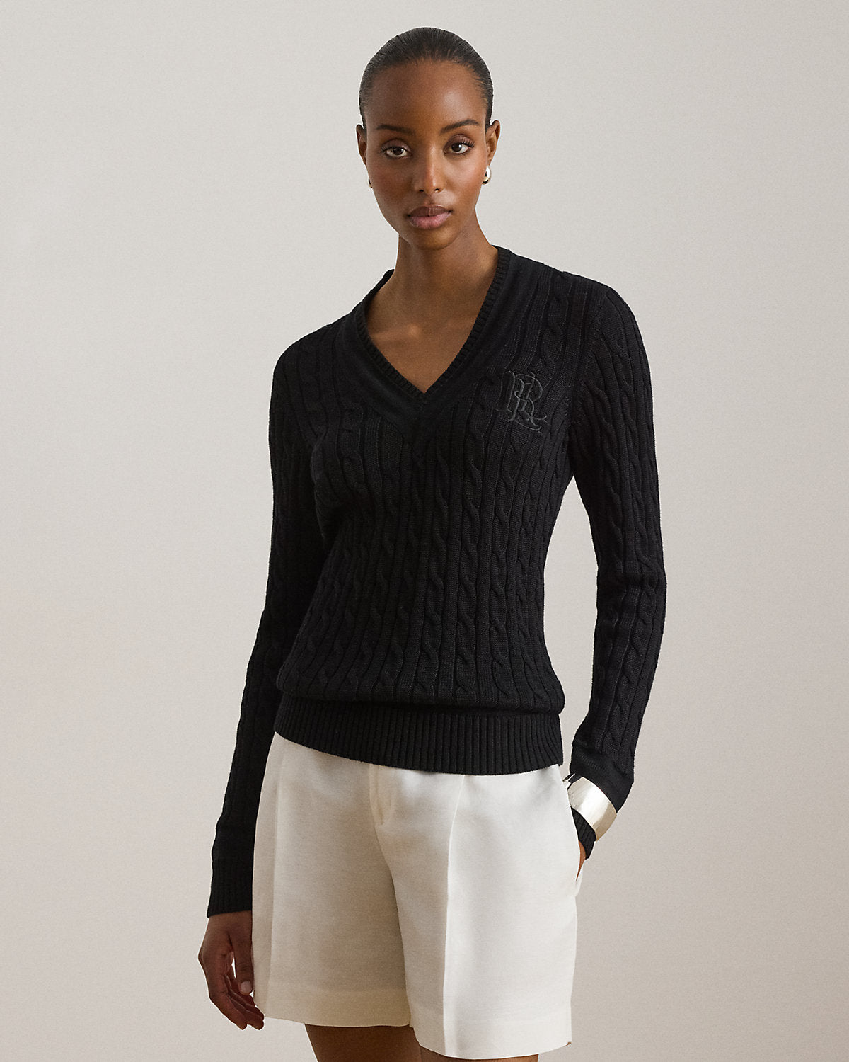 Cable-Knit Cricket Sweater