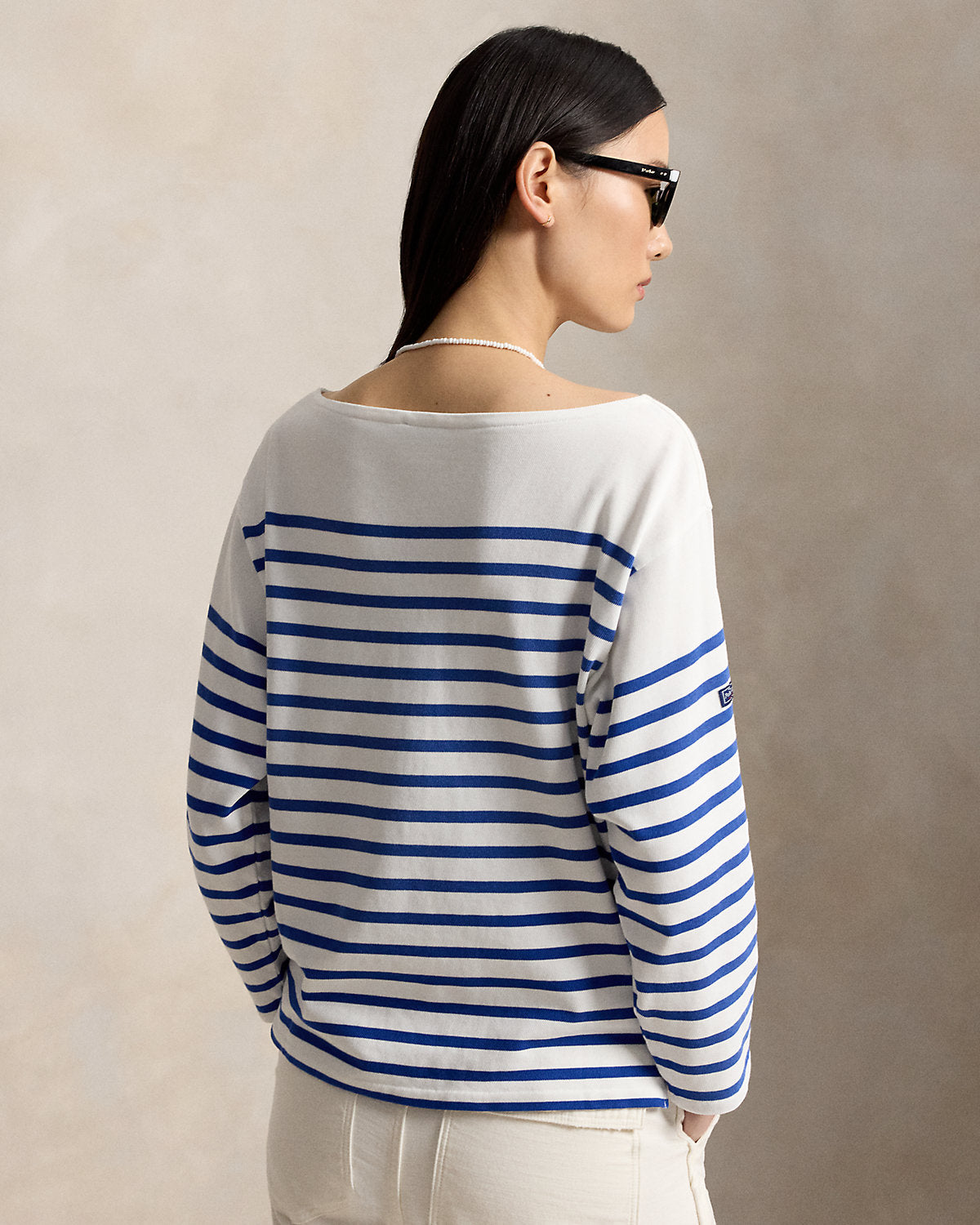 Striped Boatneck Mariner Tee