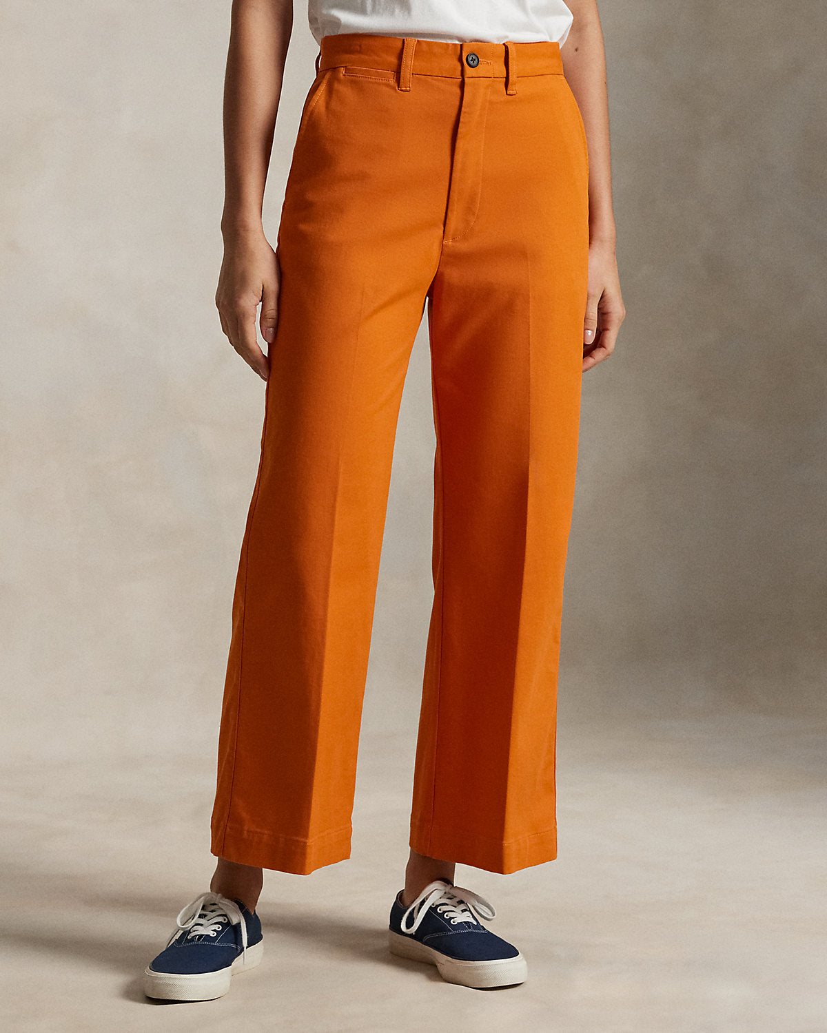 Chino Wide-Leg Pant
