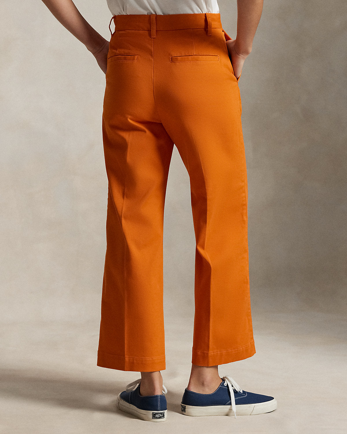 Chino Wide-Leg Pant