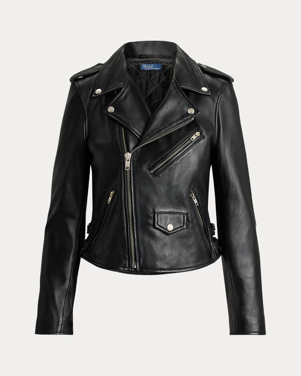Sheepskin Leather Moto Jacket