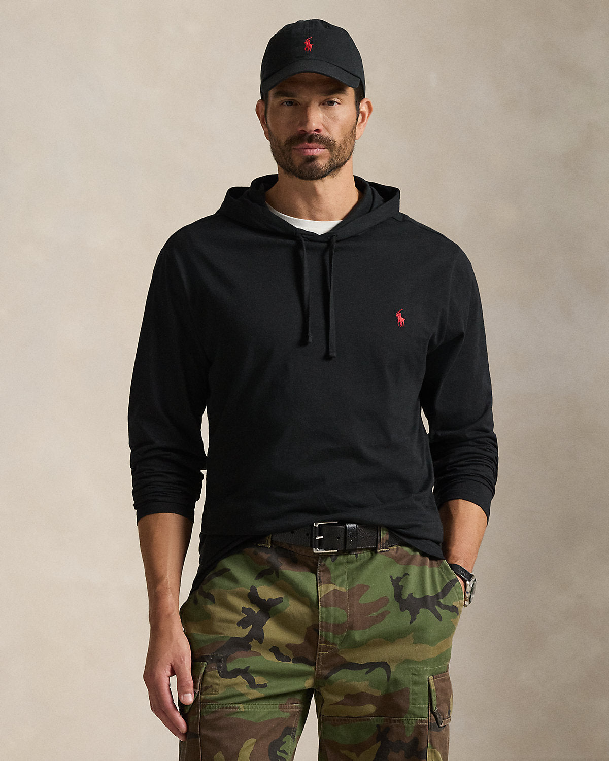 Jersey Hooded T-Shirt