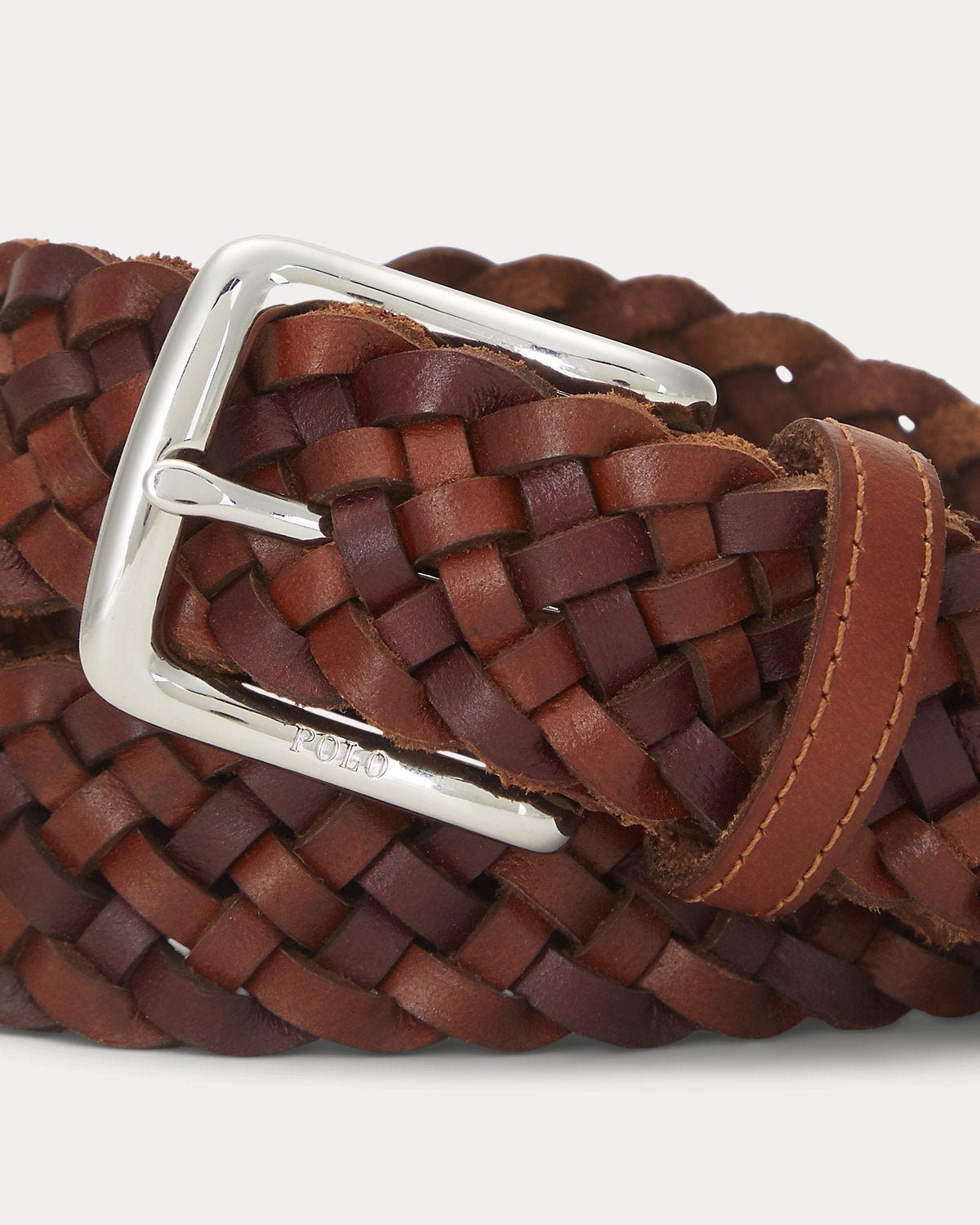 Braided Leather Belt