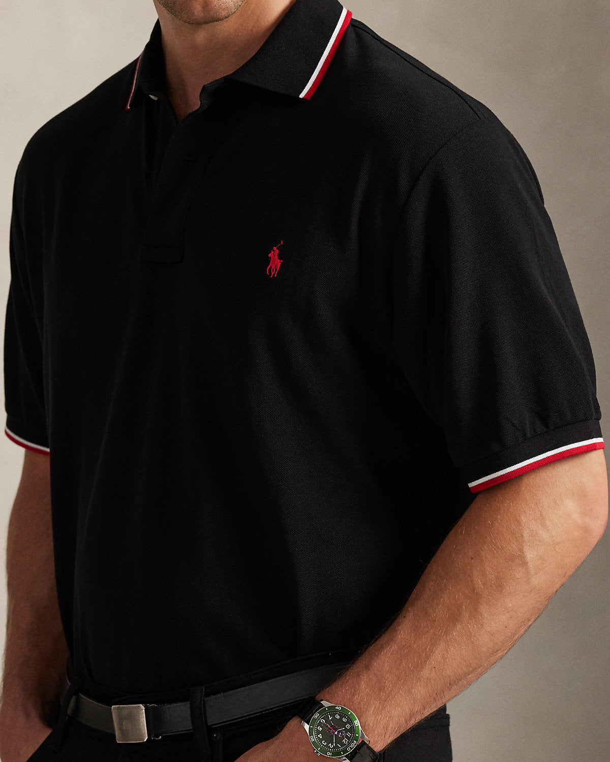 Mesh Polo Shirt