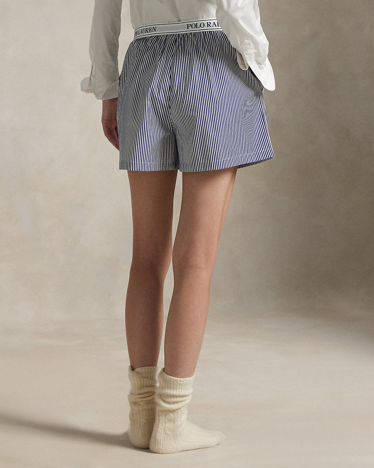 Striped Cotton Boxer