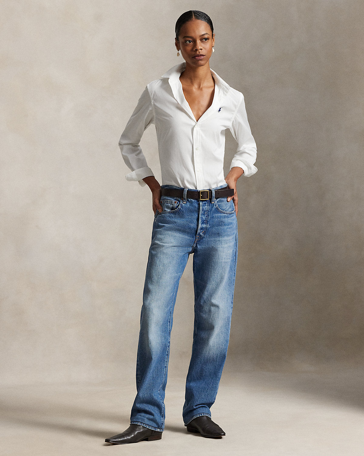 Slim Fit Cotton Shirt