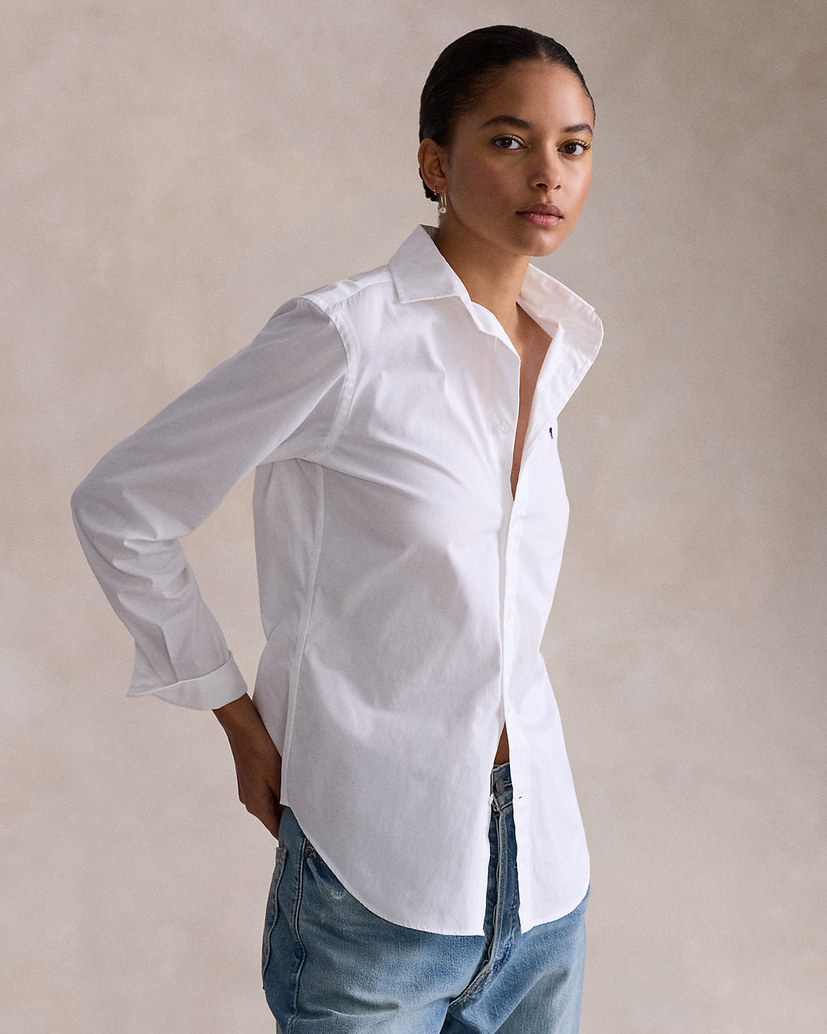 Slim Fit Cotton Shirt