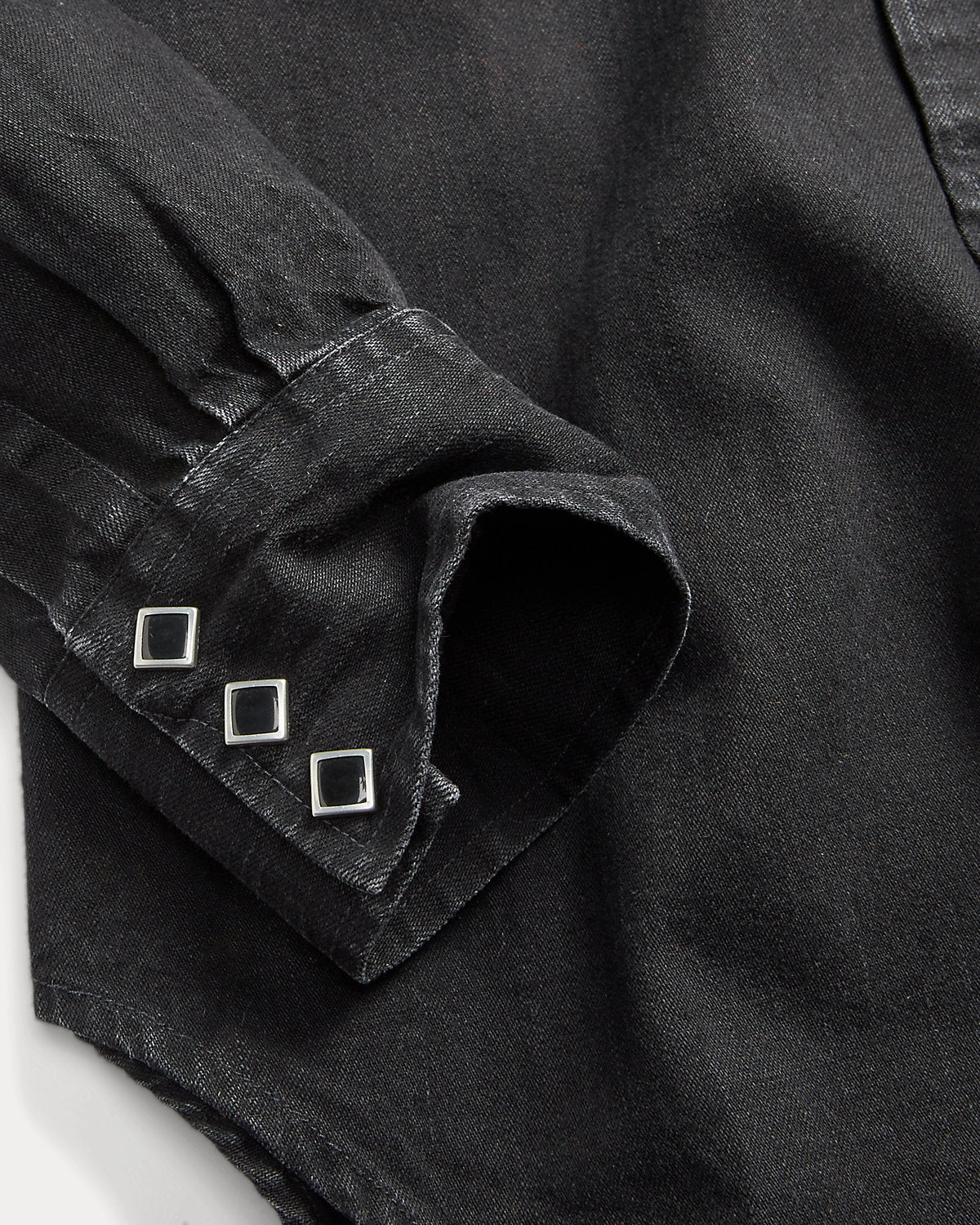 Slim Fit Denim Western Shirt