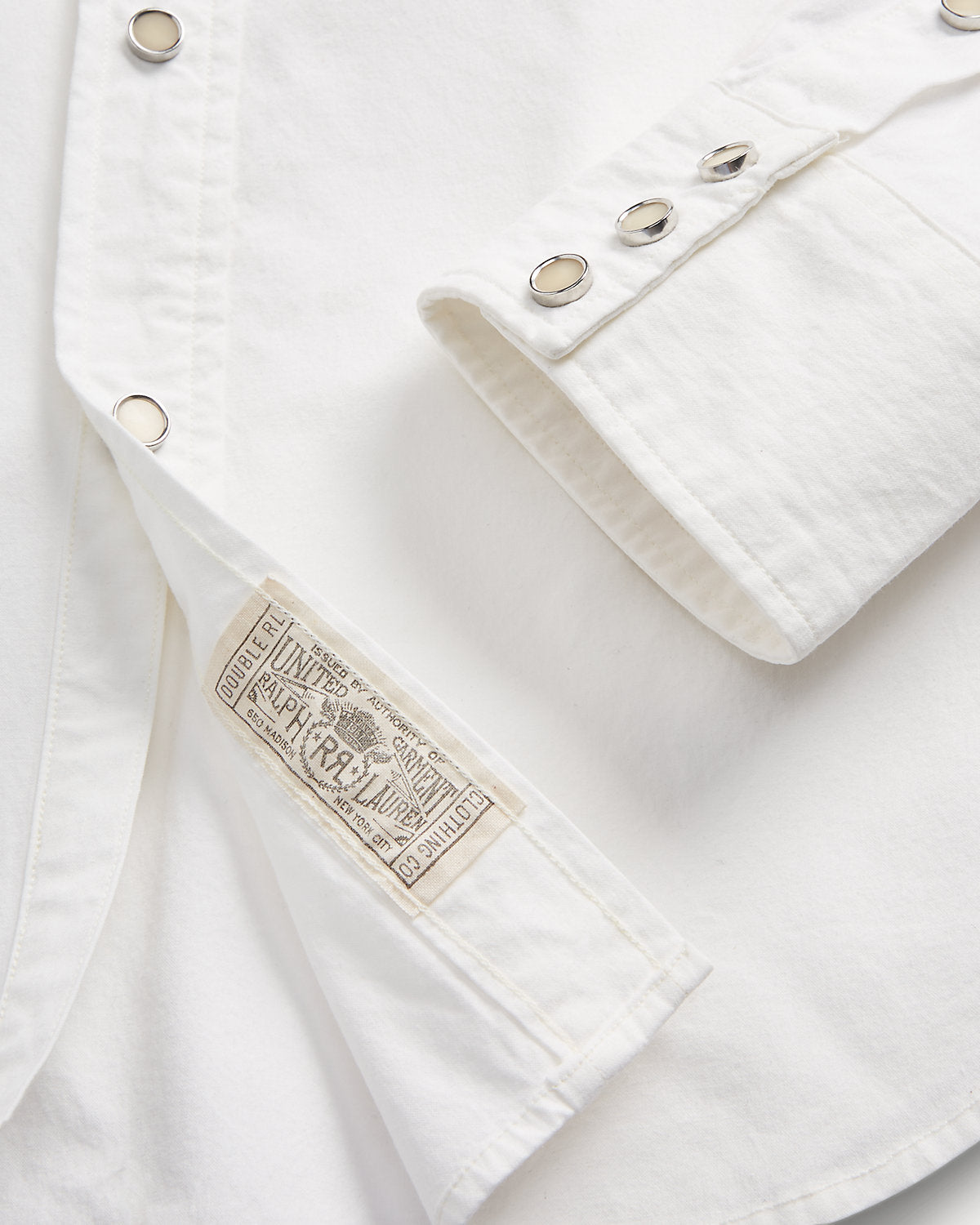 Slim Fit Poplin Western Shirt