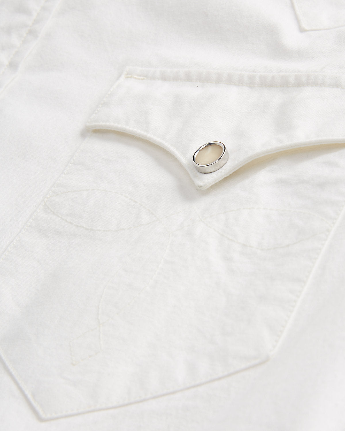 Slim Fit Poplin Western Shirt