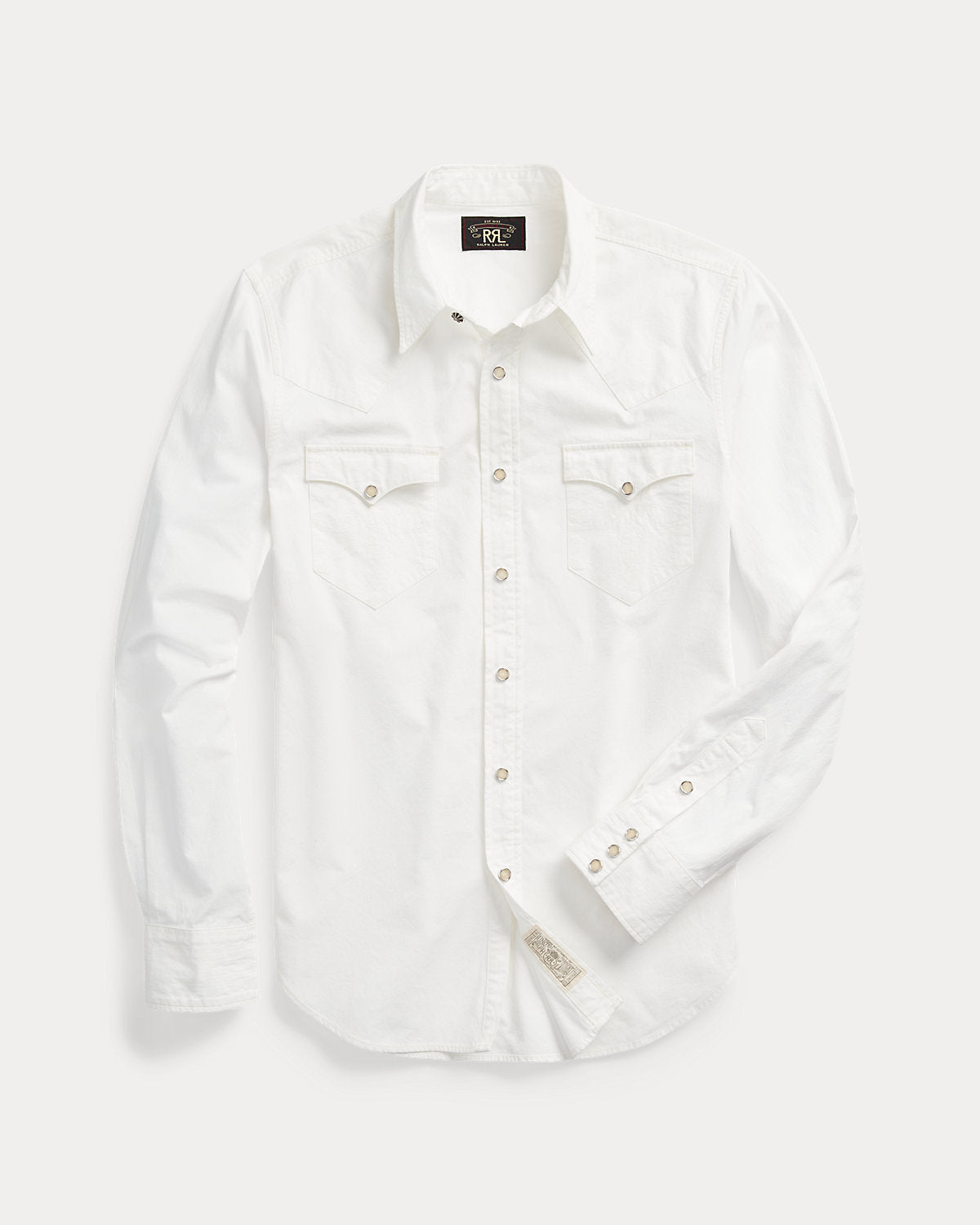 Slim Fit Poplin Western Shirt
