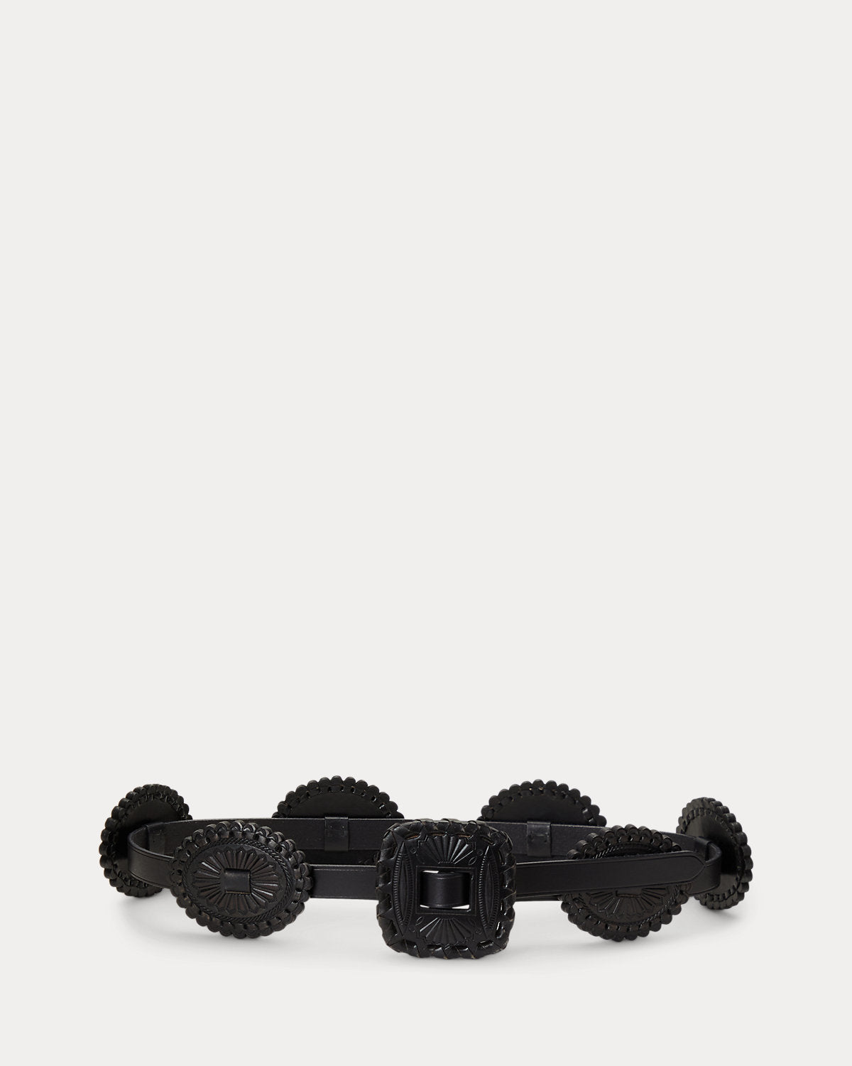 Leather Skinny Belt