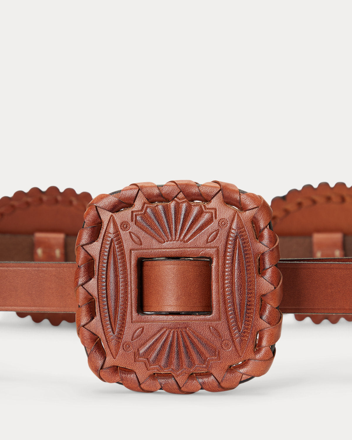 Leather Skinny Belt