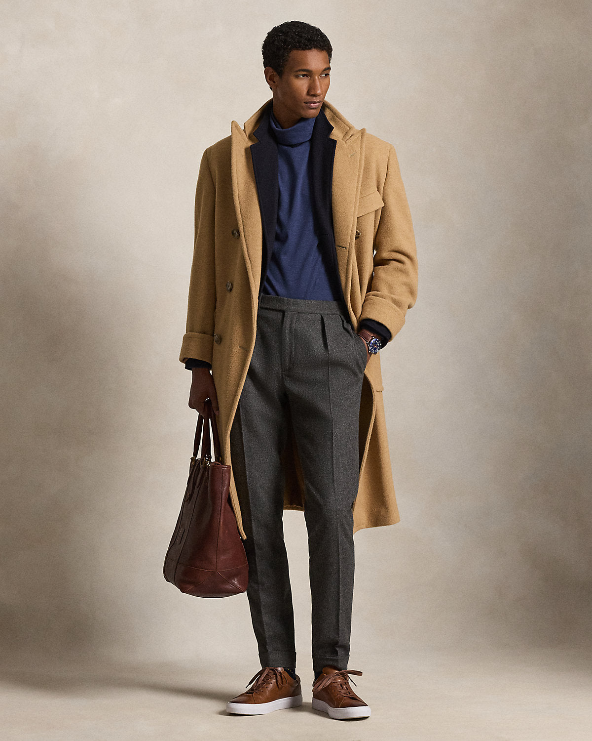 Soft Cotton Turtleneck