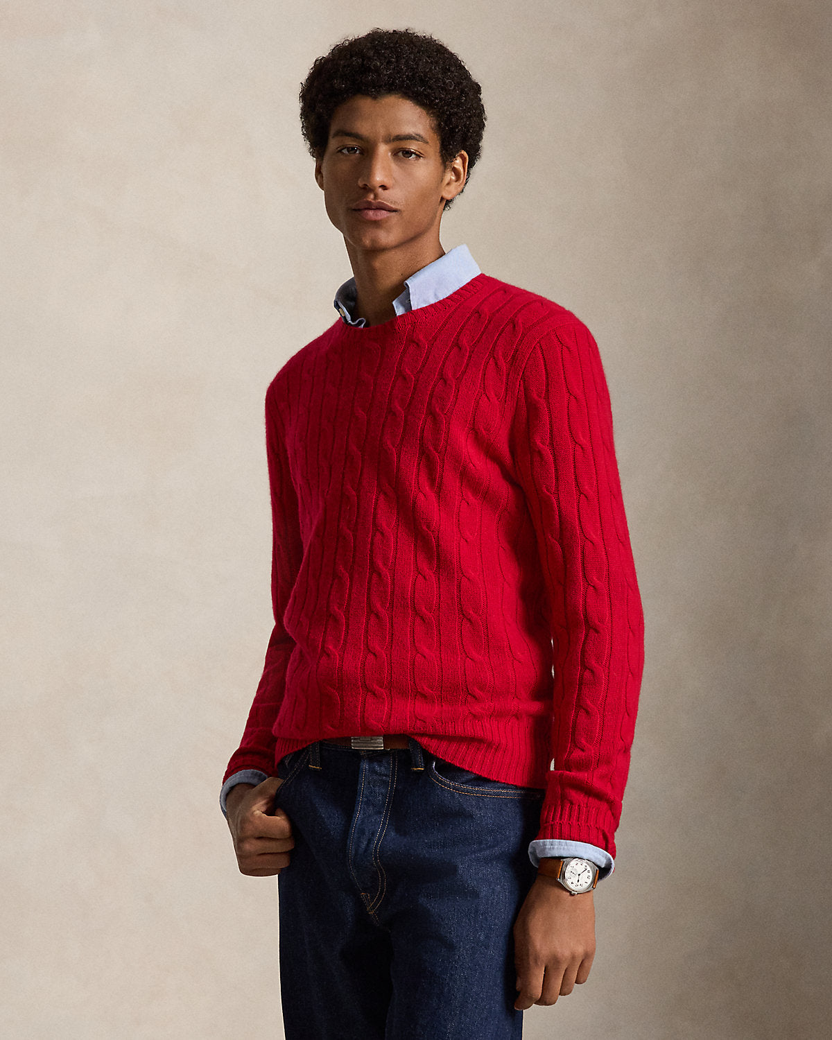 The Iconic Cable-Knit Cashmere Sweater