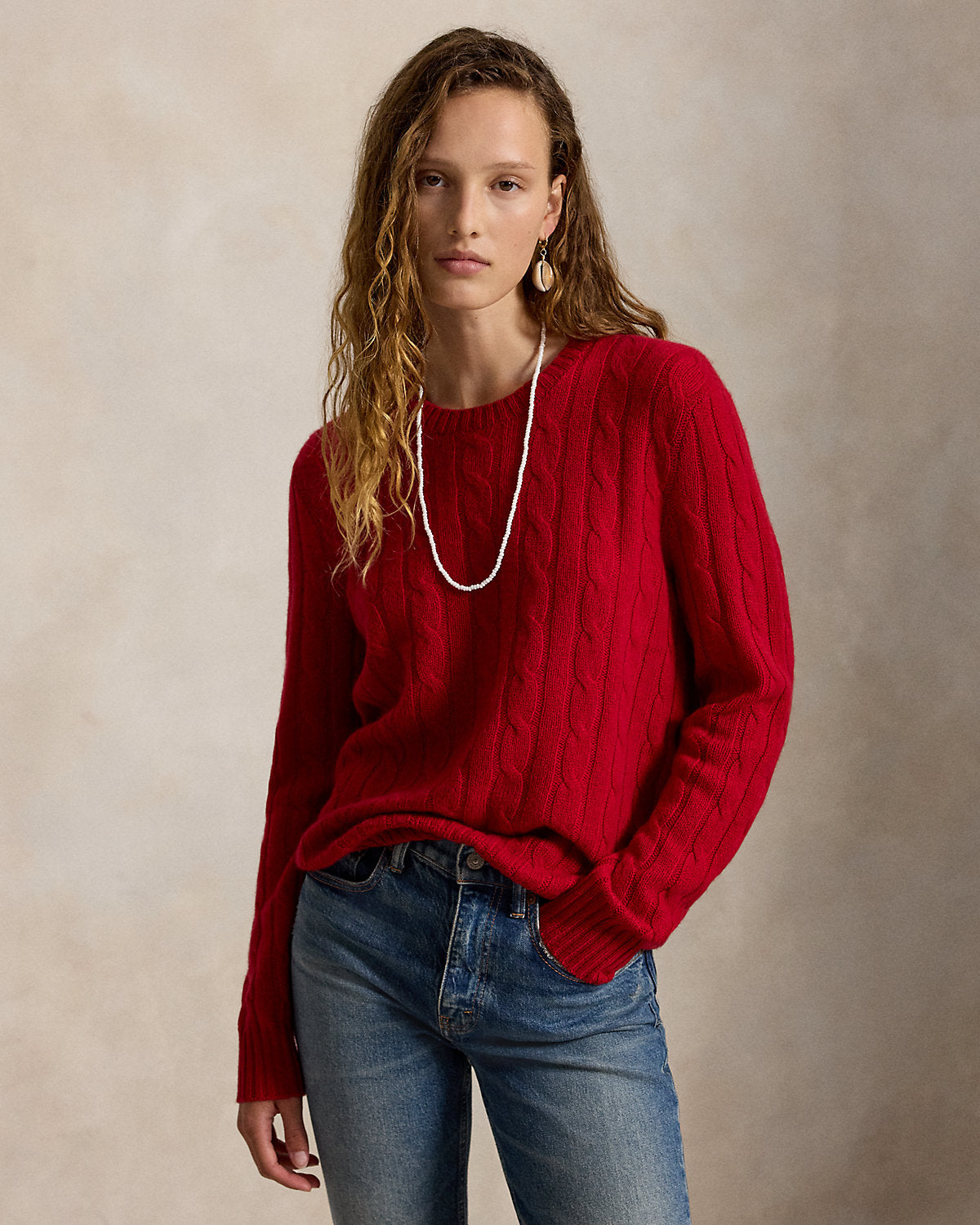 The Iconic Cable-Knit Cashmere Sweater