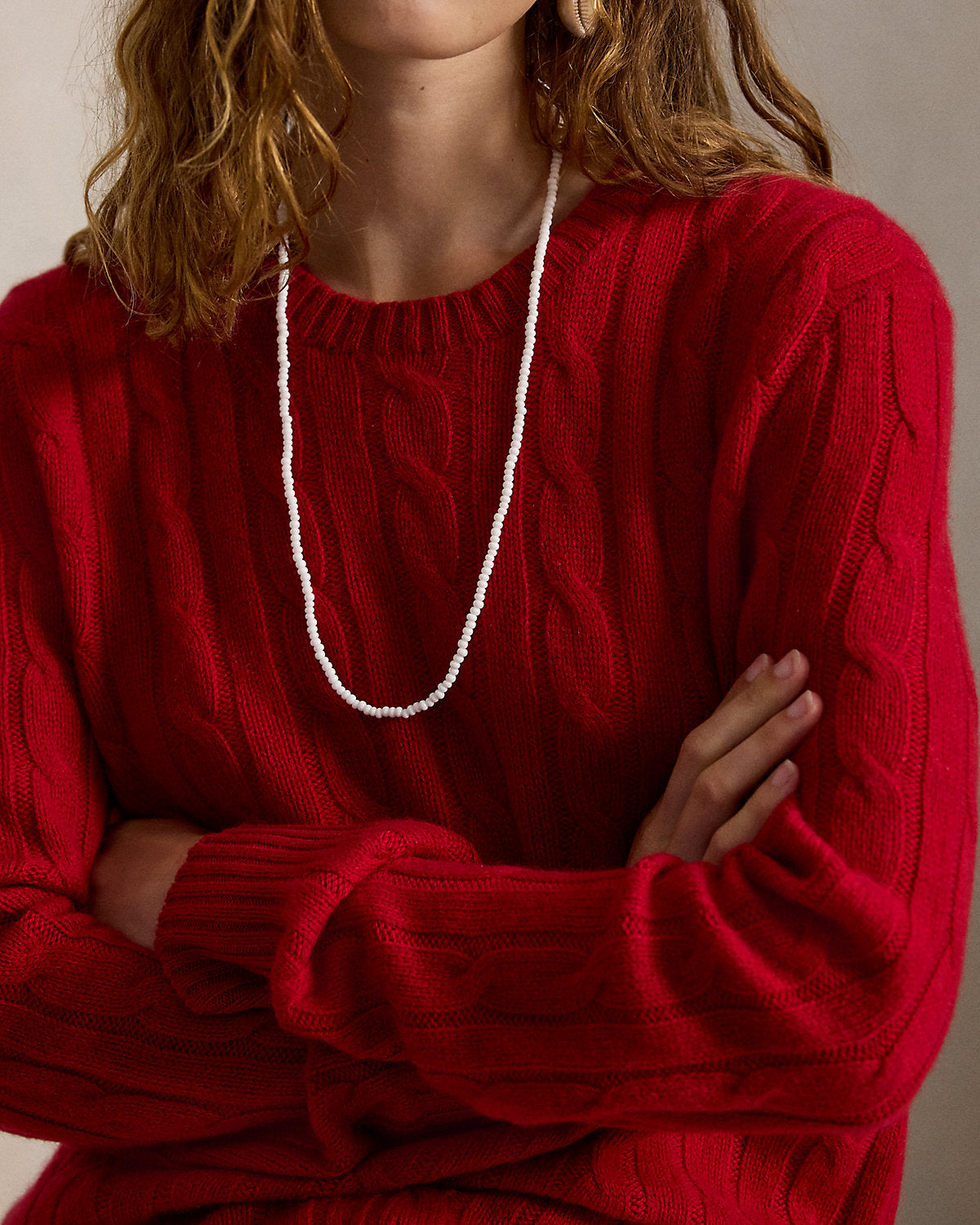 The Iconic Cable-Knit Cashmere Sweater