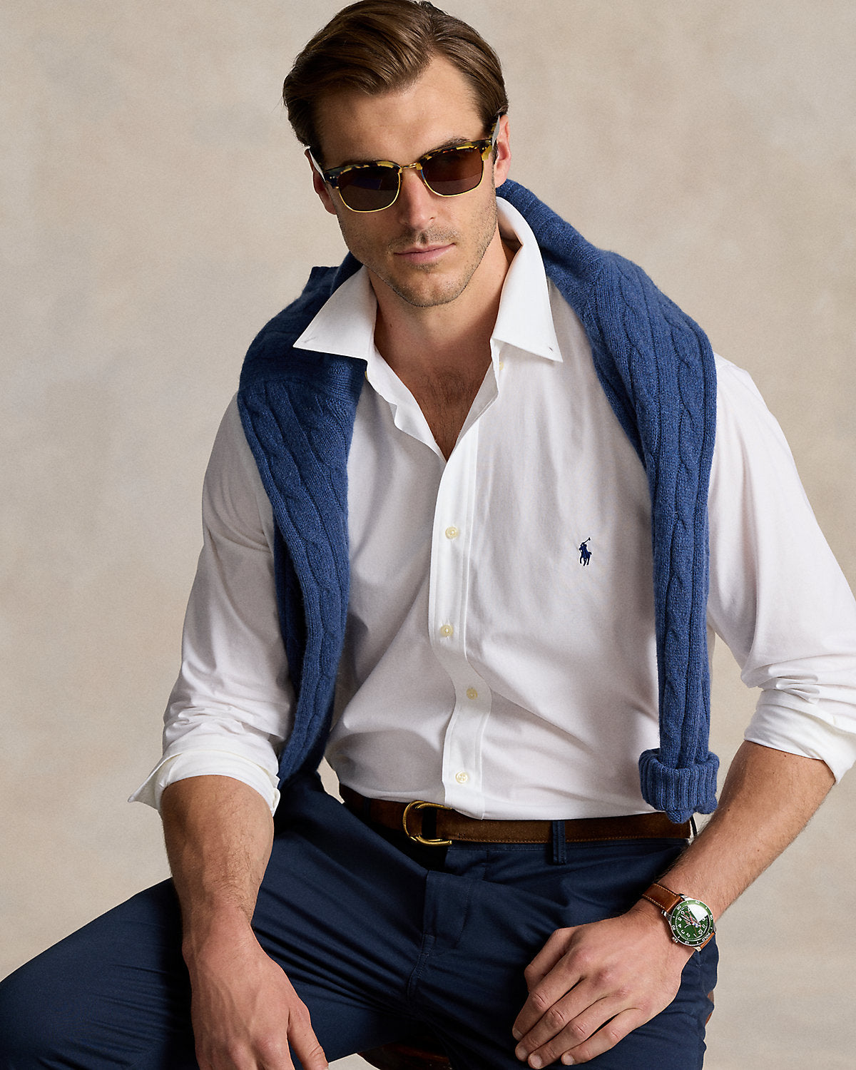 Stretch Poplin Shirt