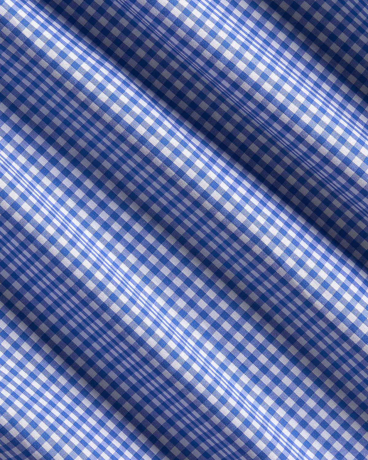 Gingham Stretch Poplin Shirt