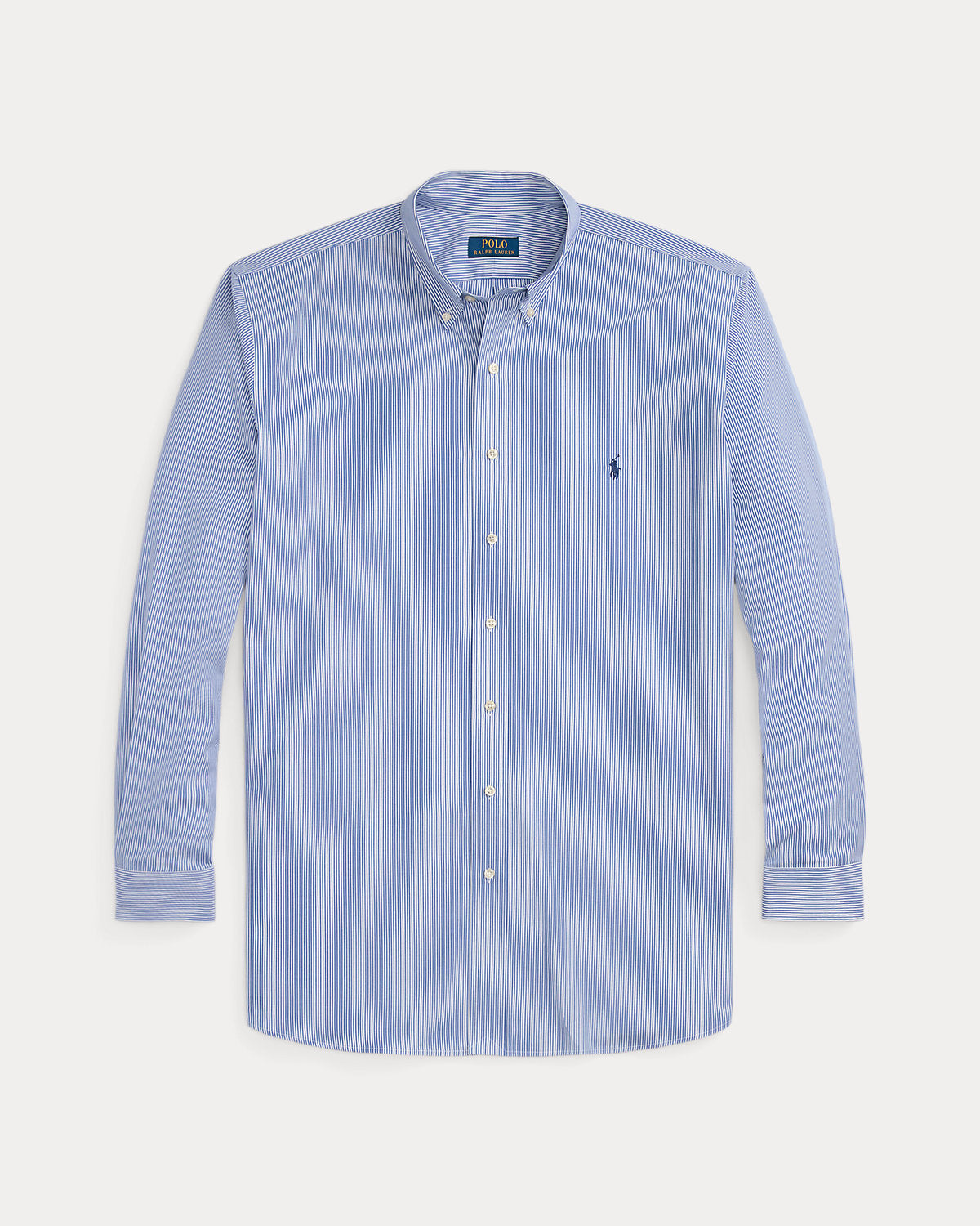 Striped Stretch Poplin Shirt