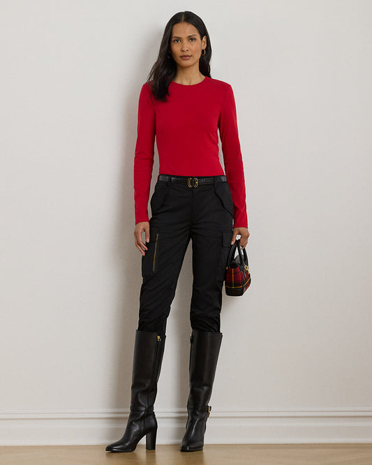 Cotton Sateen Cargo Pant