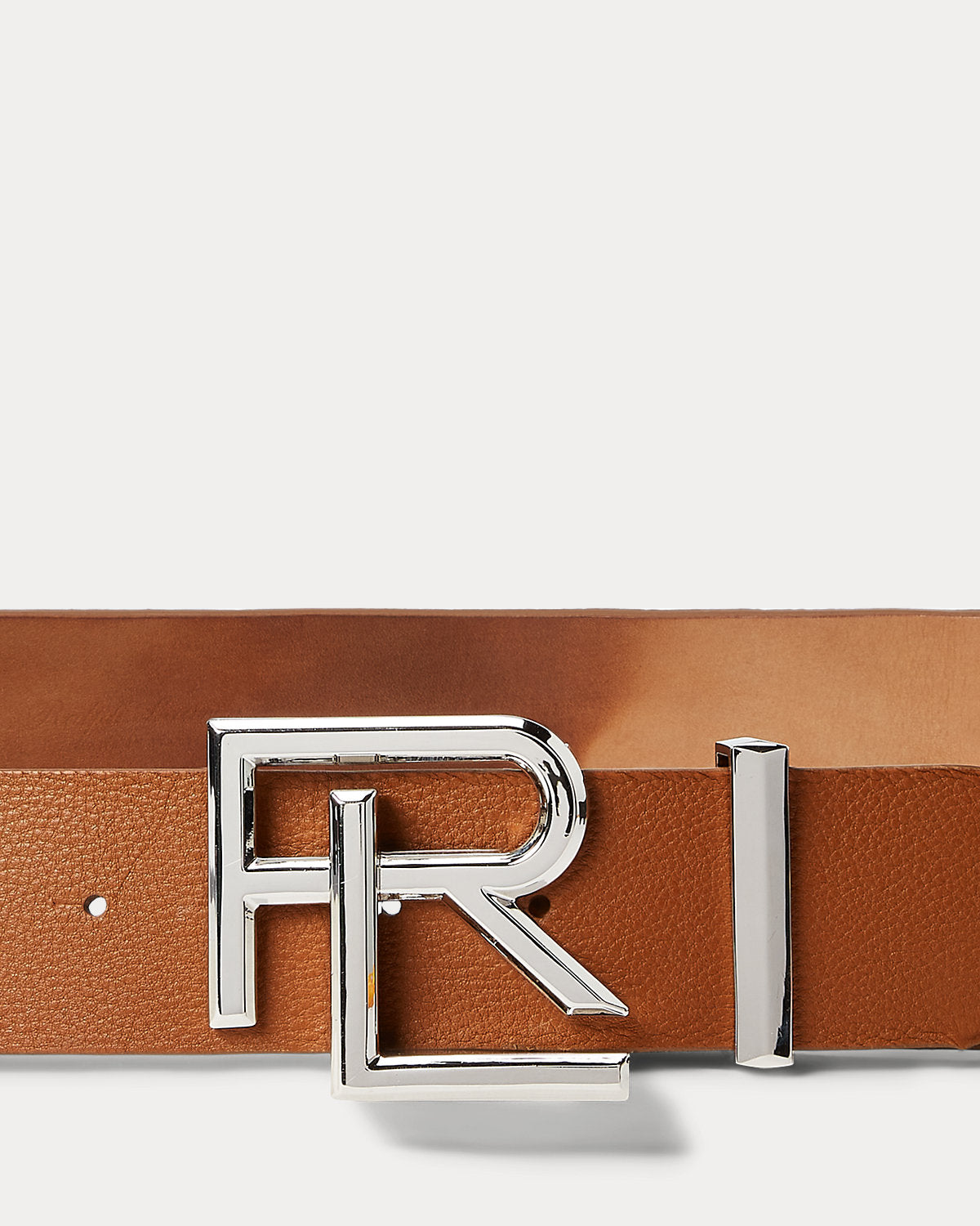 Box Leather Wide Belt