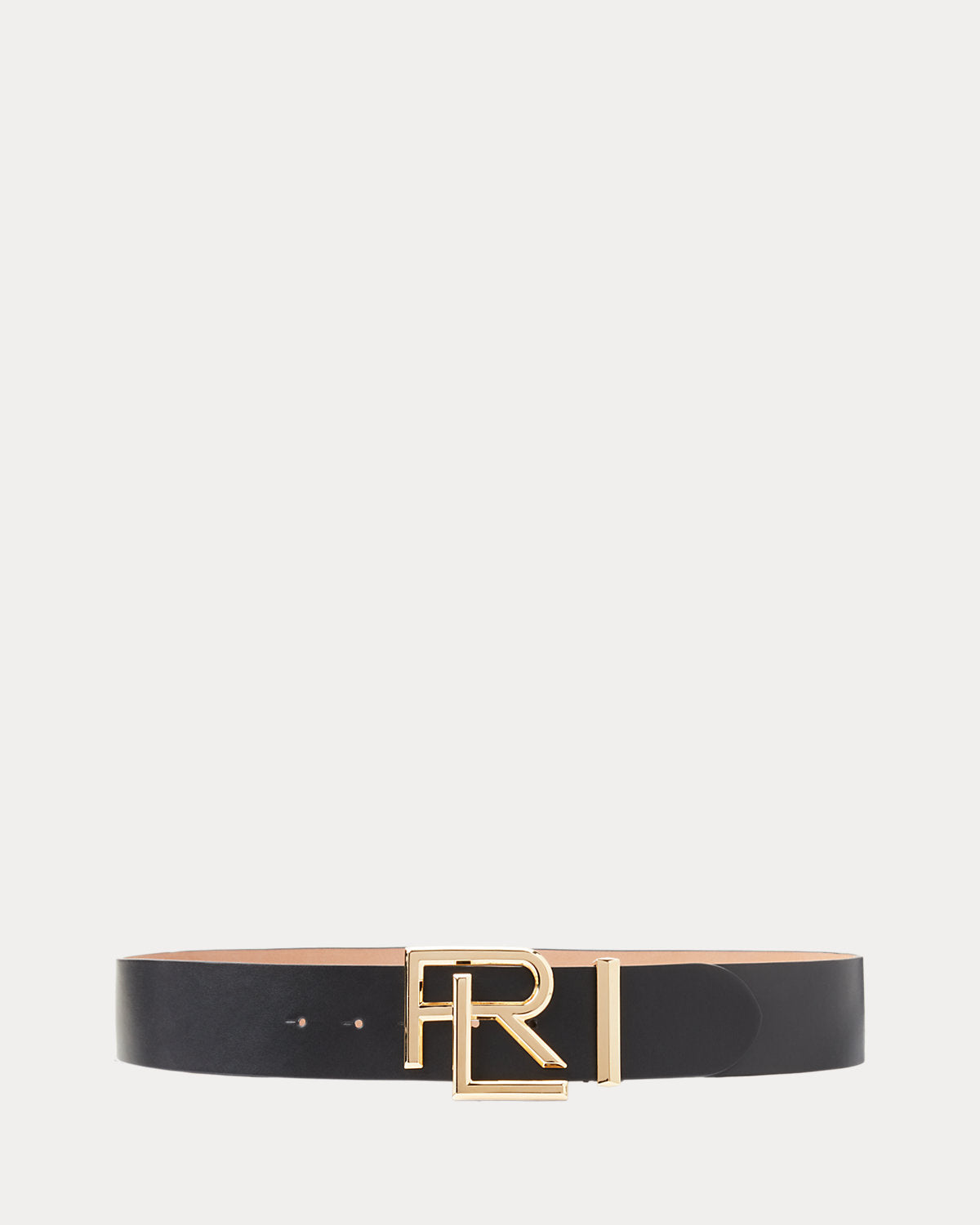 Box Leather Wide Belt