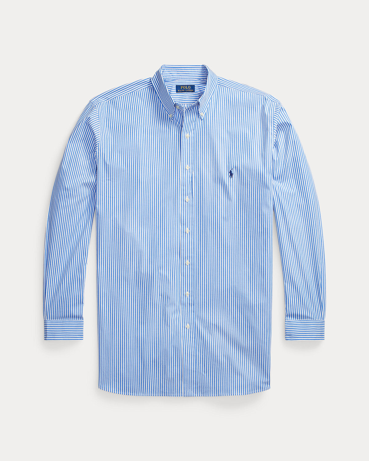 Striped Stretch Poplin Shirt