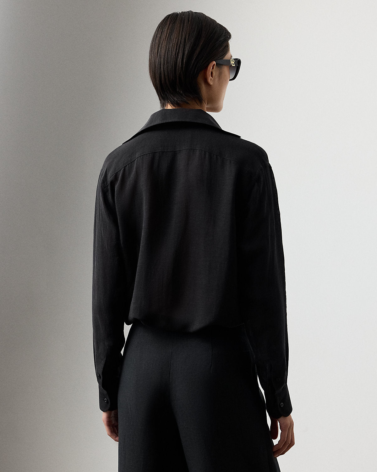 Capri Relaxed Fit Linen Voile Shirt