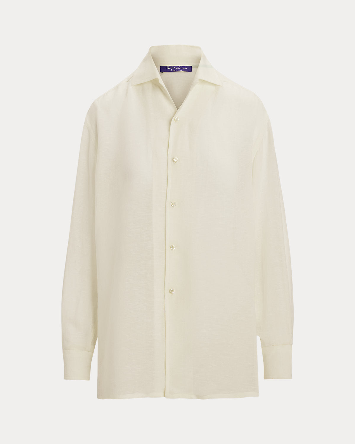 Capri Relaxed Fit Linen Voile Shirt