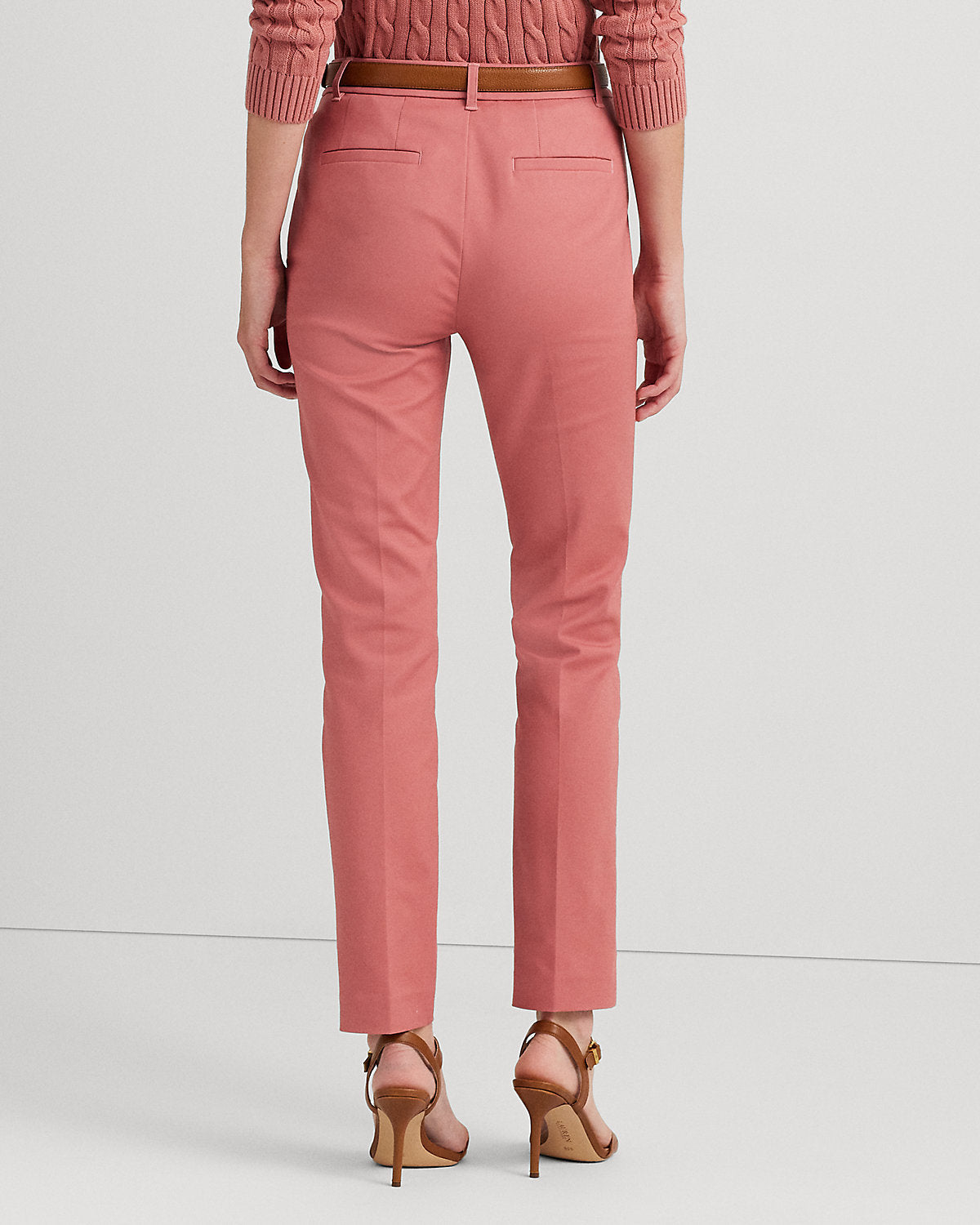 Double-Faced Stretch Cotton Pant