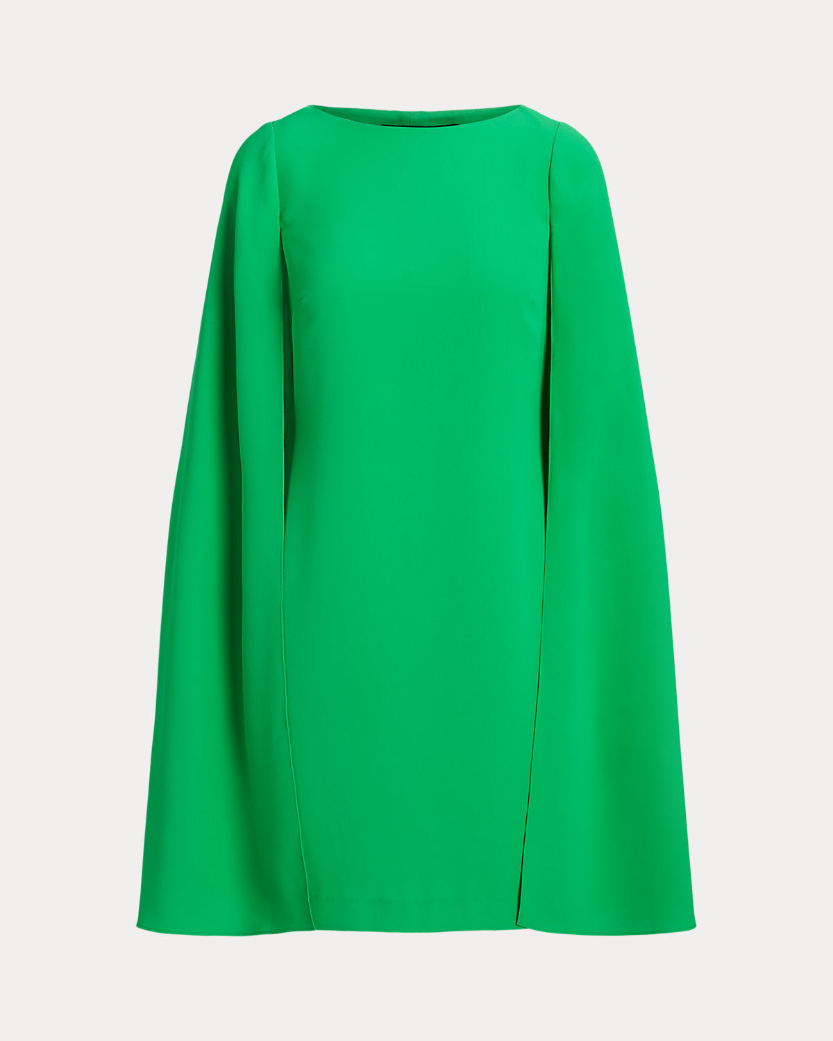 Cape Georgette Cocktail Dress