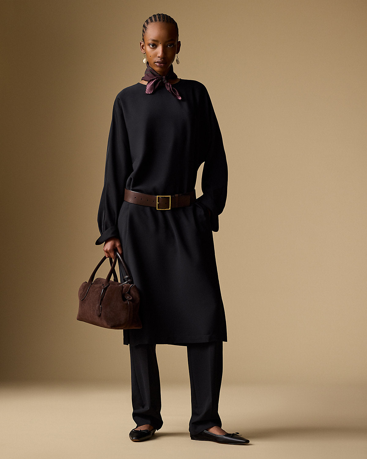High-Rise Relaxed Straight Pant