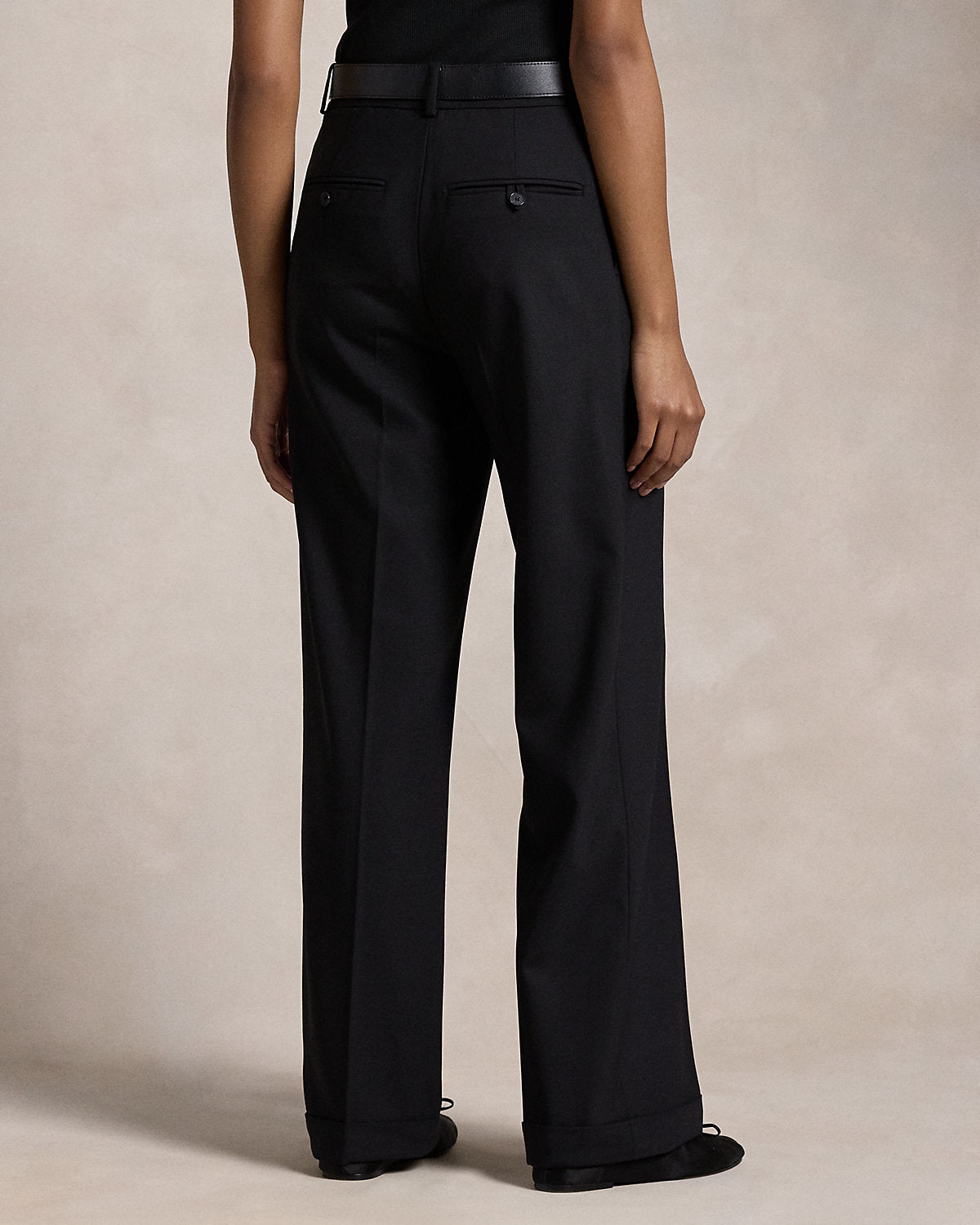 High-Rise Relaxed Straight Pant