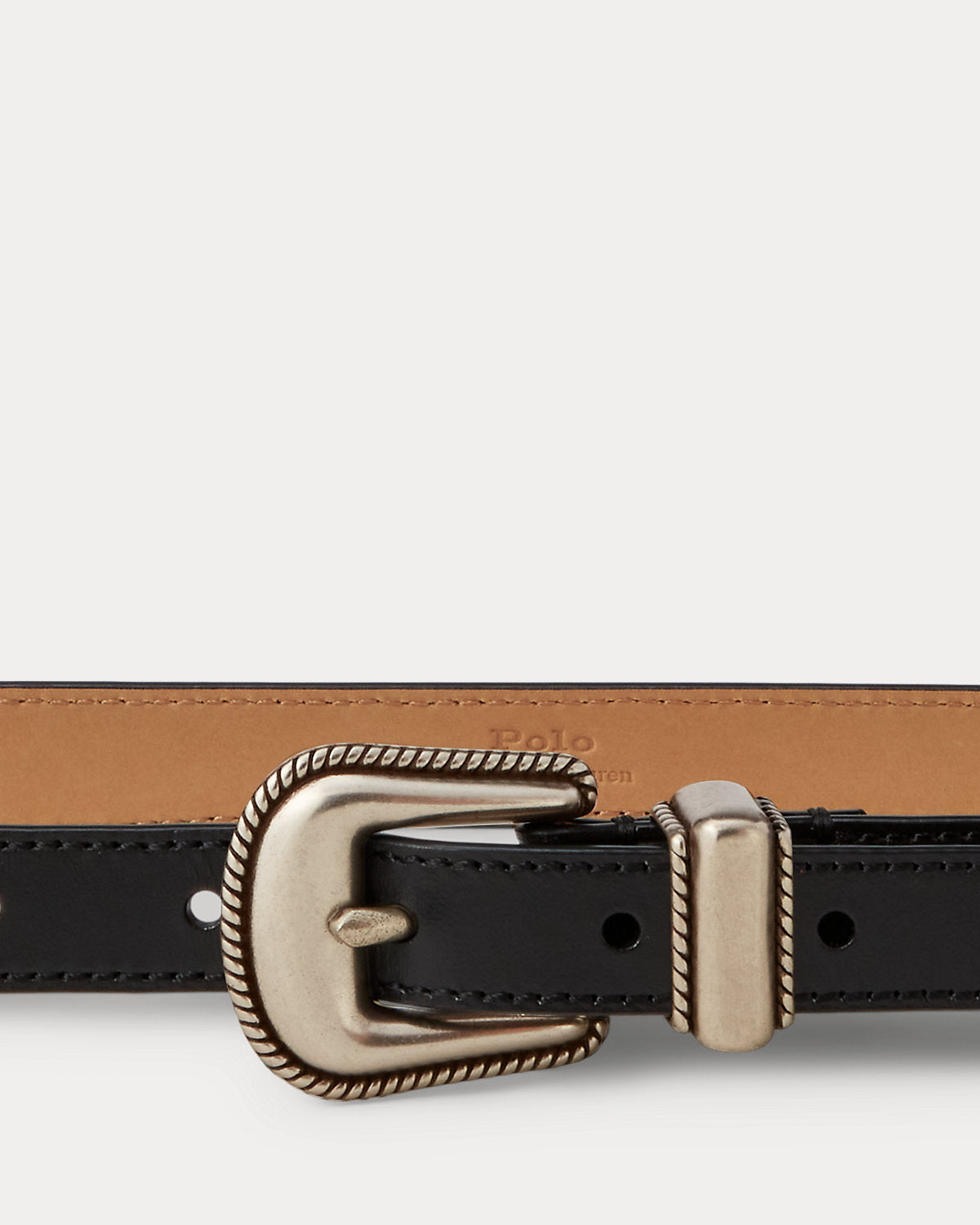 Western Vachetta Leather Belt