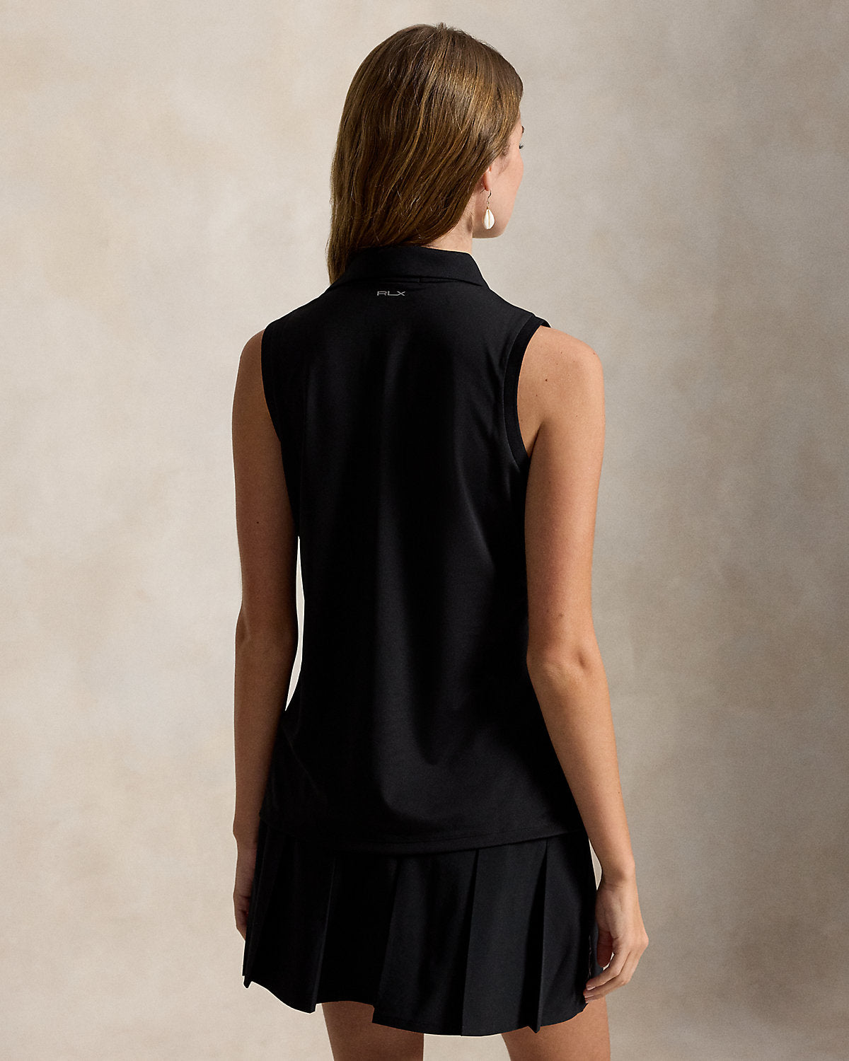 Classic Fit Sleeveless Tour Polo Shirt